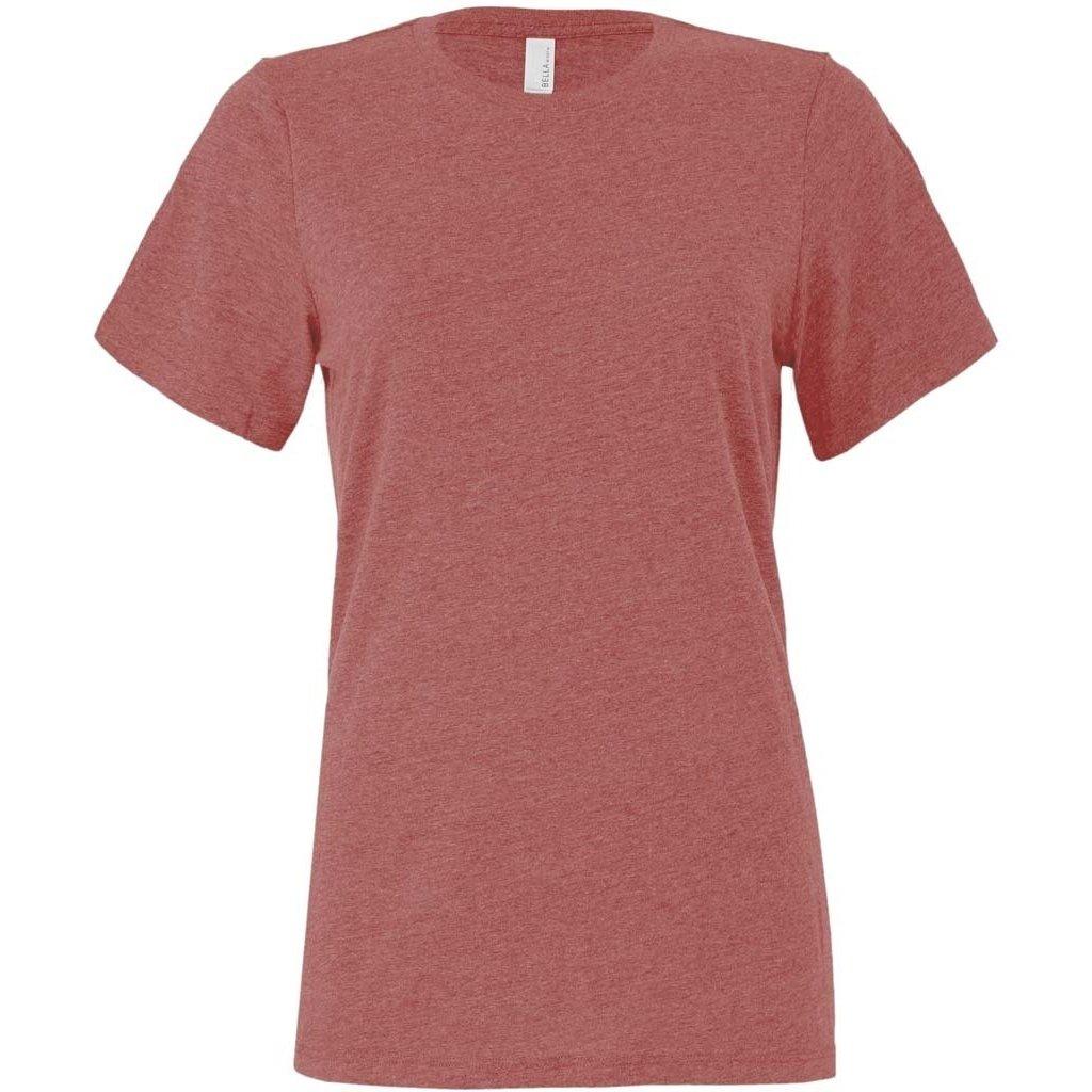 Cvc Tshirt Damen Rot Bunt S von Bella + Canvas