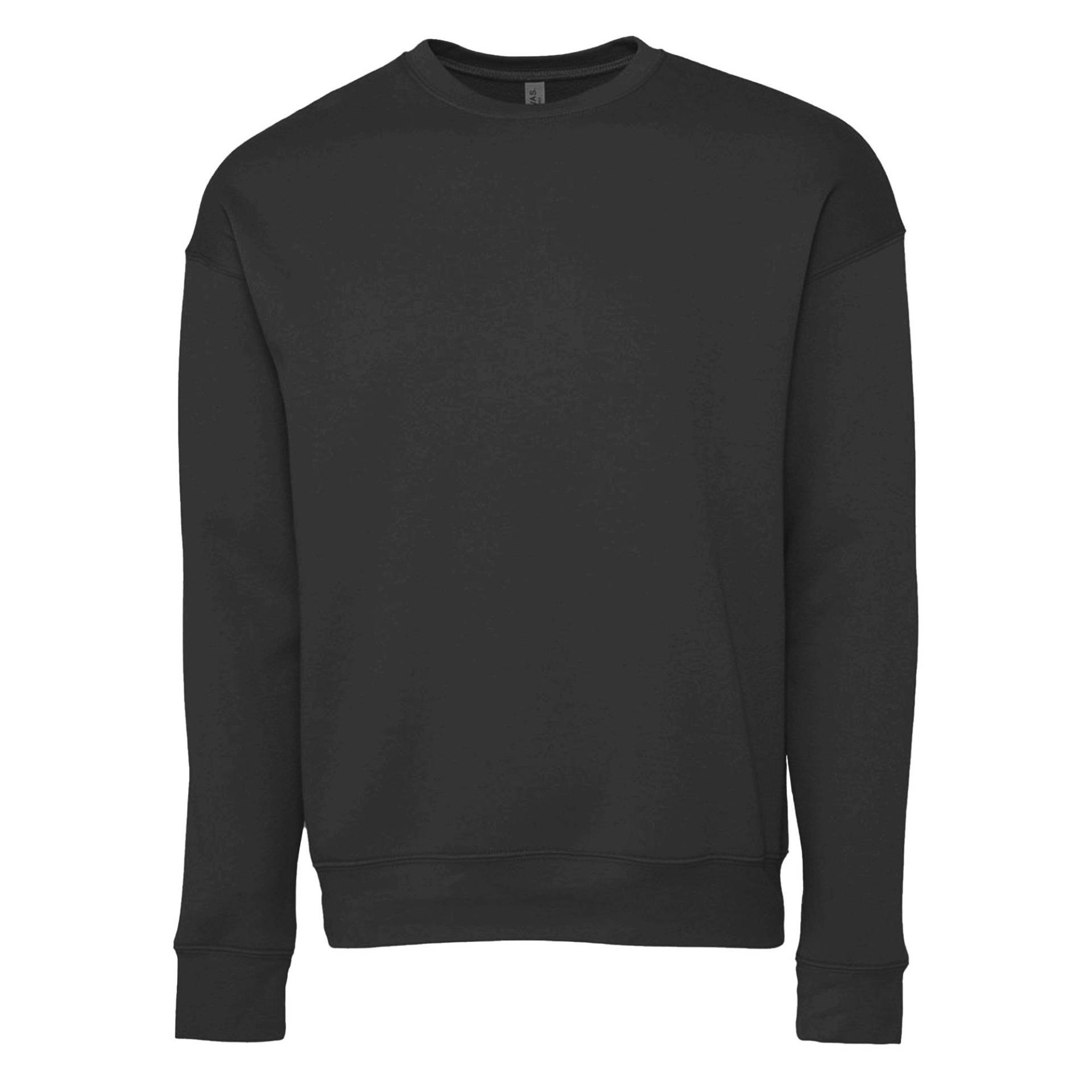 Erwachsene Drop Schulter Sweatshirt Damen Schiefergrau S von Bella + Canvas