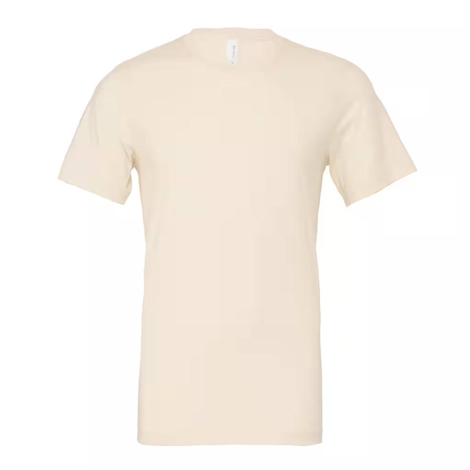 Erwachsene Rundhalsausschnitt Tshirt Damen Beige L von Bella + Canvas