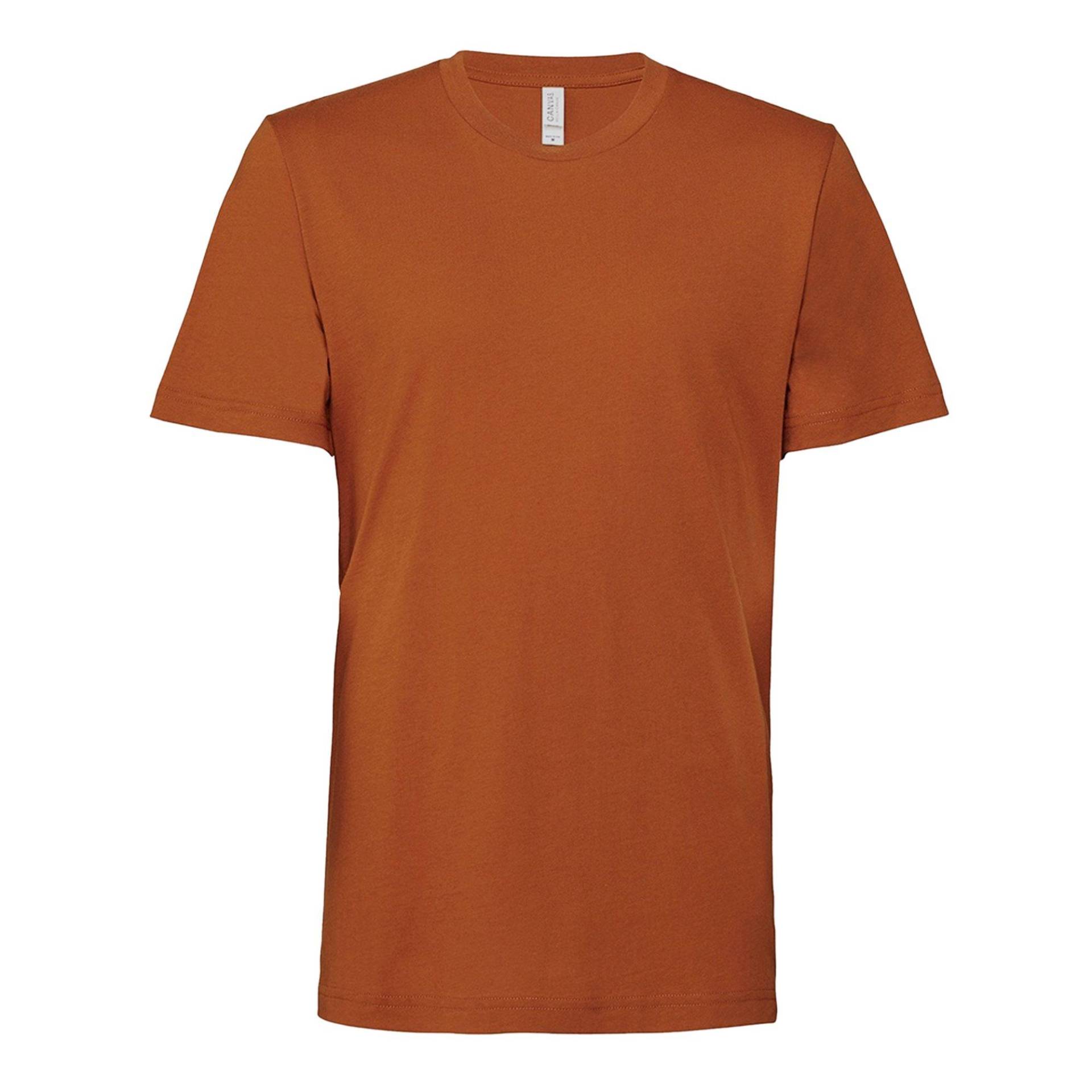 Erwachsene Rundhalsausschnitt Tshirt Damen Gelb Orangé S von Bella + Canvas