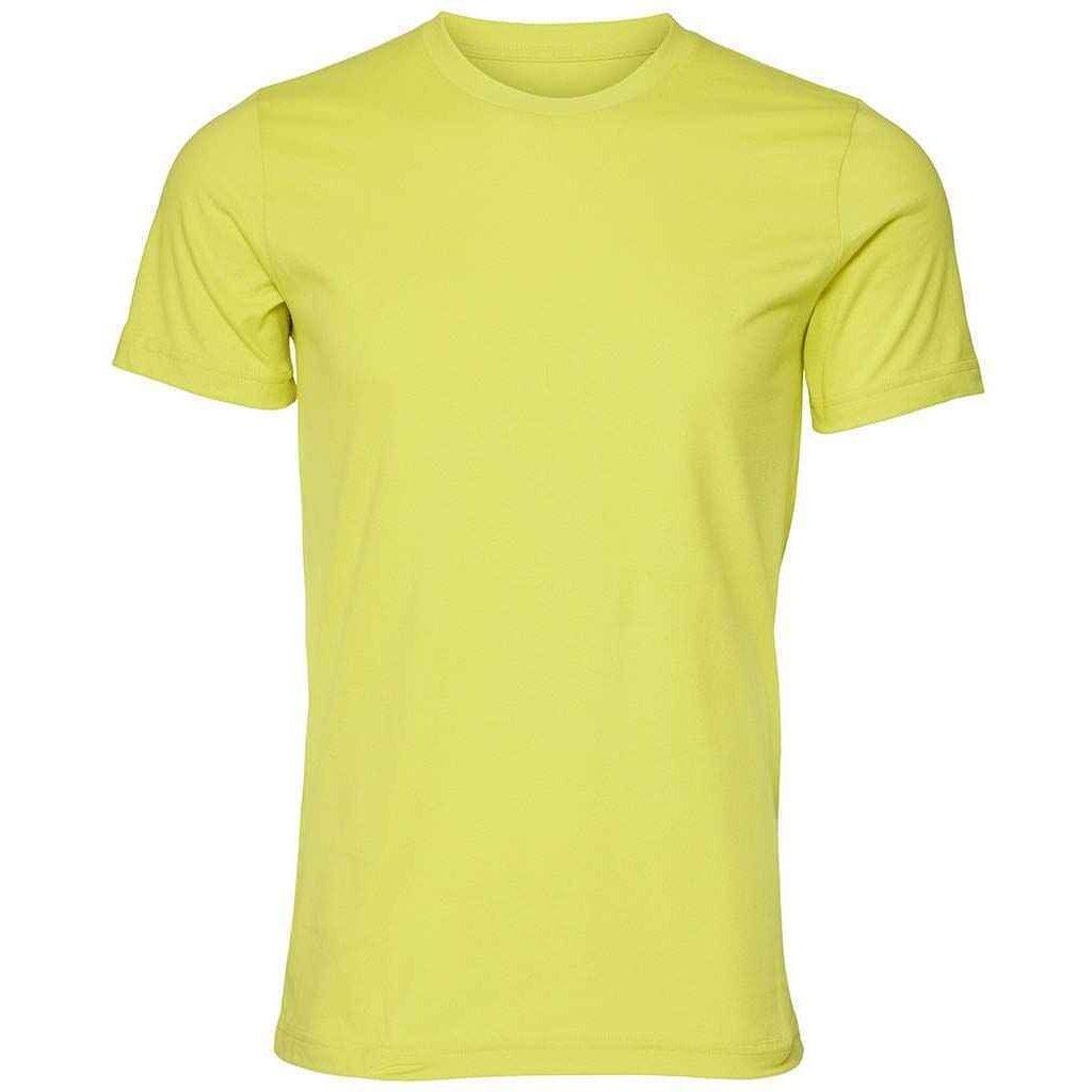 Erwachsene Rundhalsausschnitt Tshirt Damen Gelb Pastel XL von Bella + Canvas