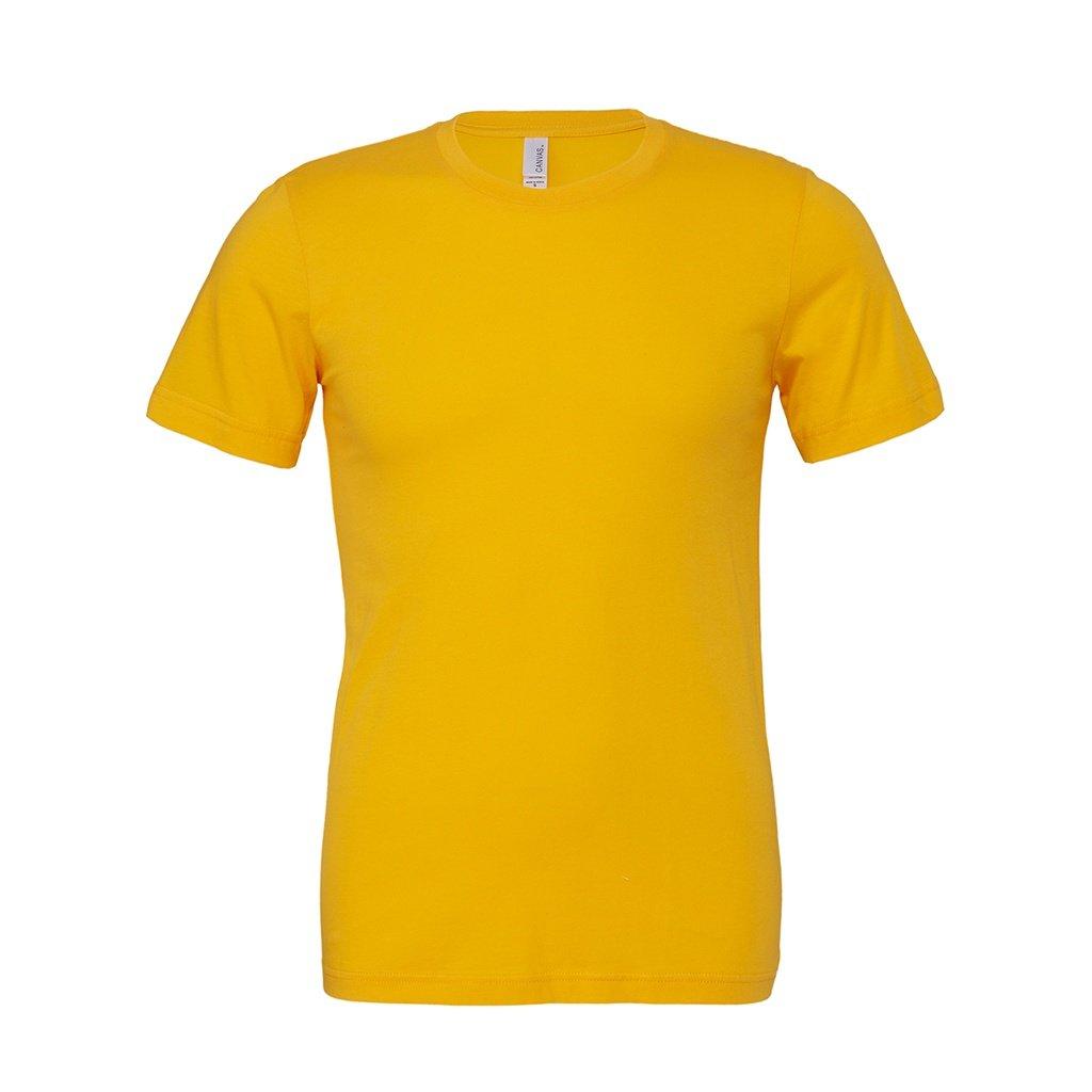 Erwachsene Rundhalsausschnitt Tshirt Damen Gold XL von Bella + Canvas