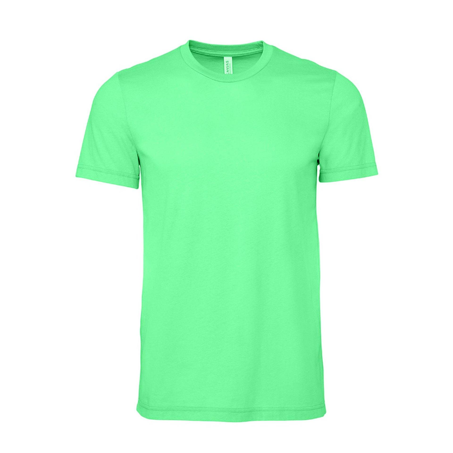 Erwachsene Rundhalsausschnitt Tshirt Damen Limettengrün M von Bella + Canvas