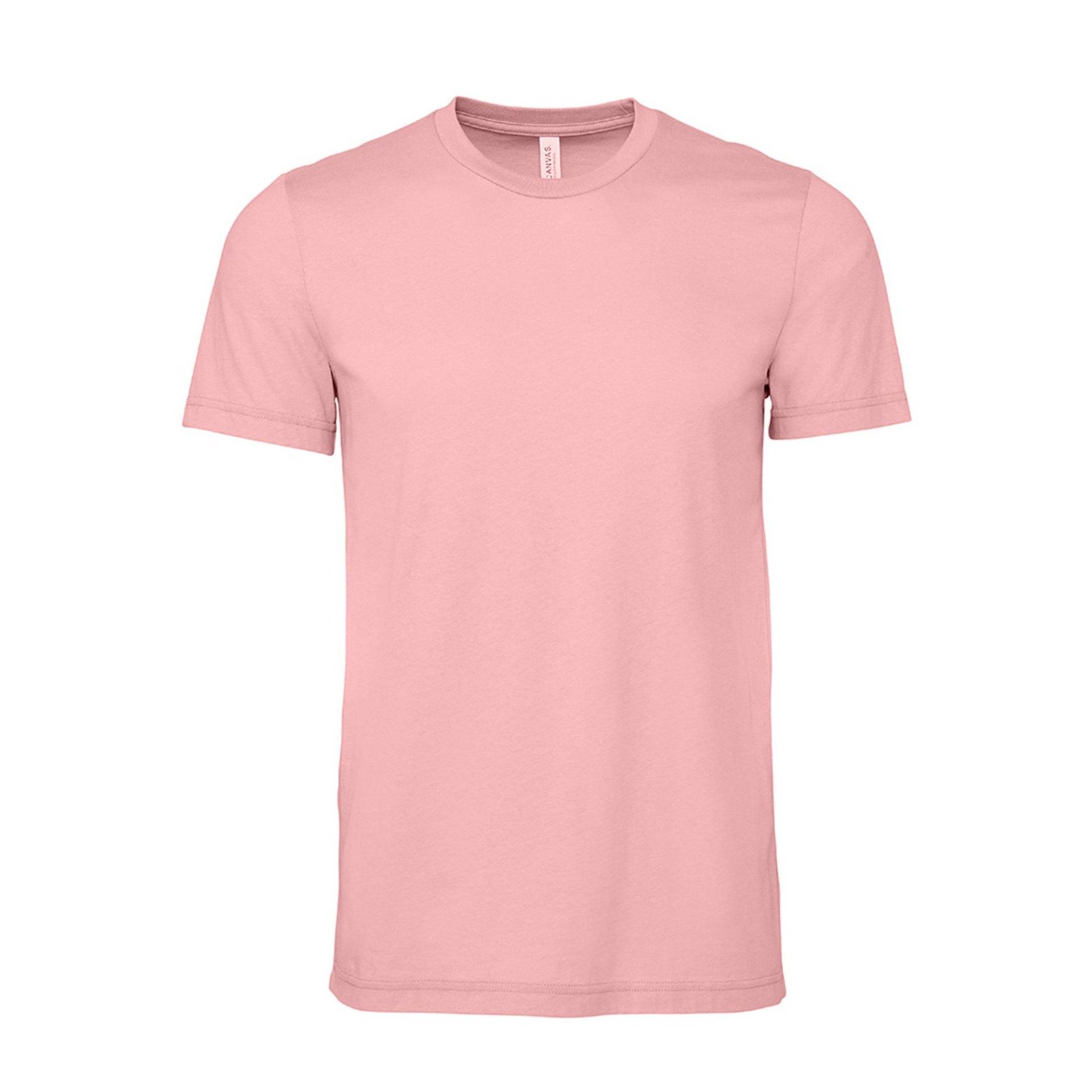 Erwachsene Rundhalsausschnitt Tshirt Damen Pink S von Bella + Canvas