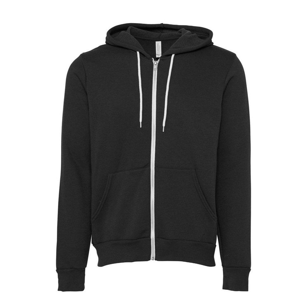 Hoodie Zum Überziehen Damen Grau L von Bella + Canvas