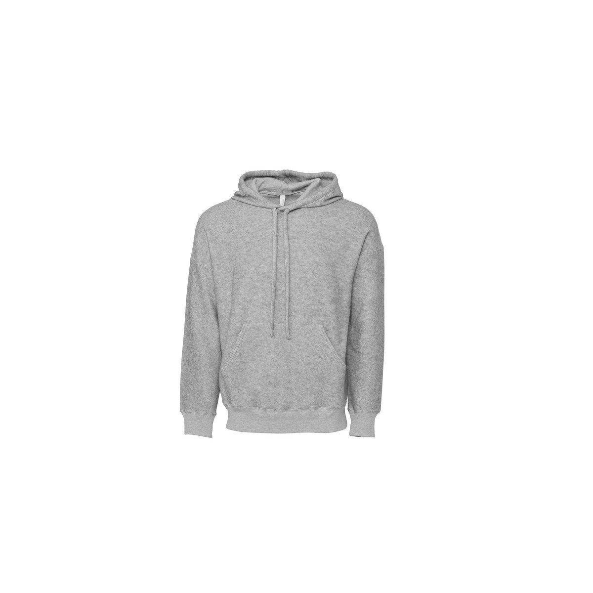 Hoodie Zum Überziehen Damen Grau XL von Bella + Canvas