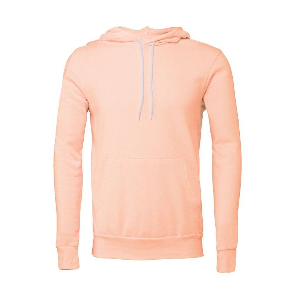 Hoodie Zum Überziehen Damen Pfirsich S von Bella + Canvas