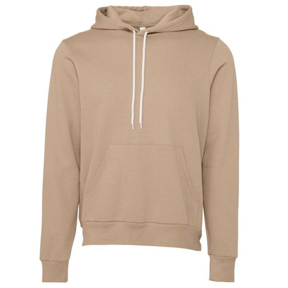 Hoodie Zum Überziehen Damen Tan M von Bella + Canvas