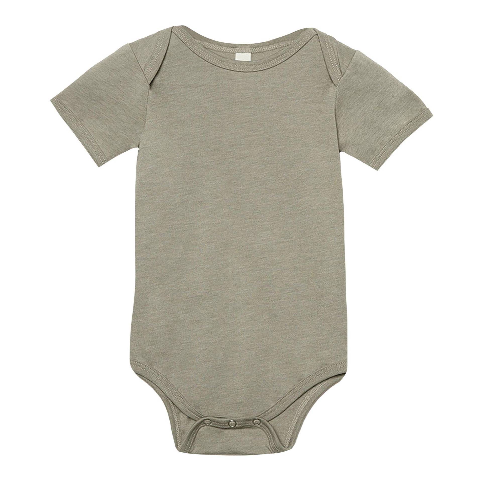 Jersey Kurzarm Body Mädchen Stone Washed 92 von Bella + Canvas