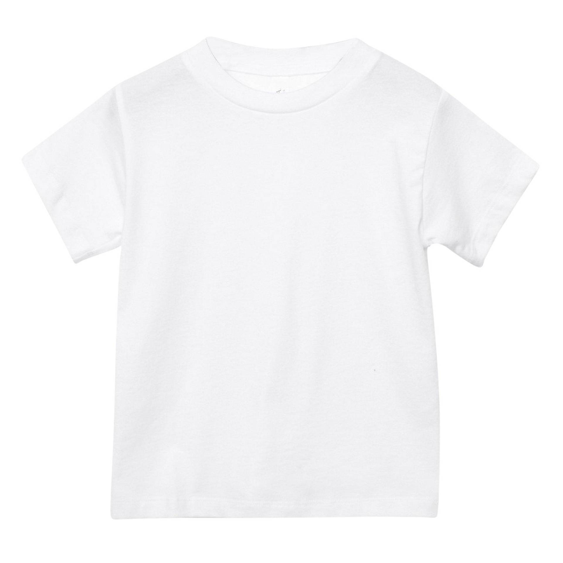 Jerseytshirt Jungen Weiss 2A von Bella + Canvas