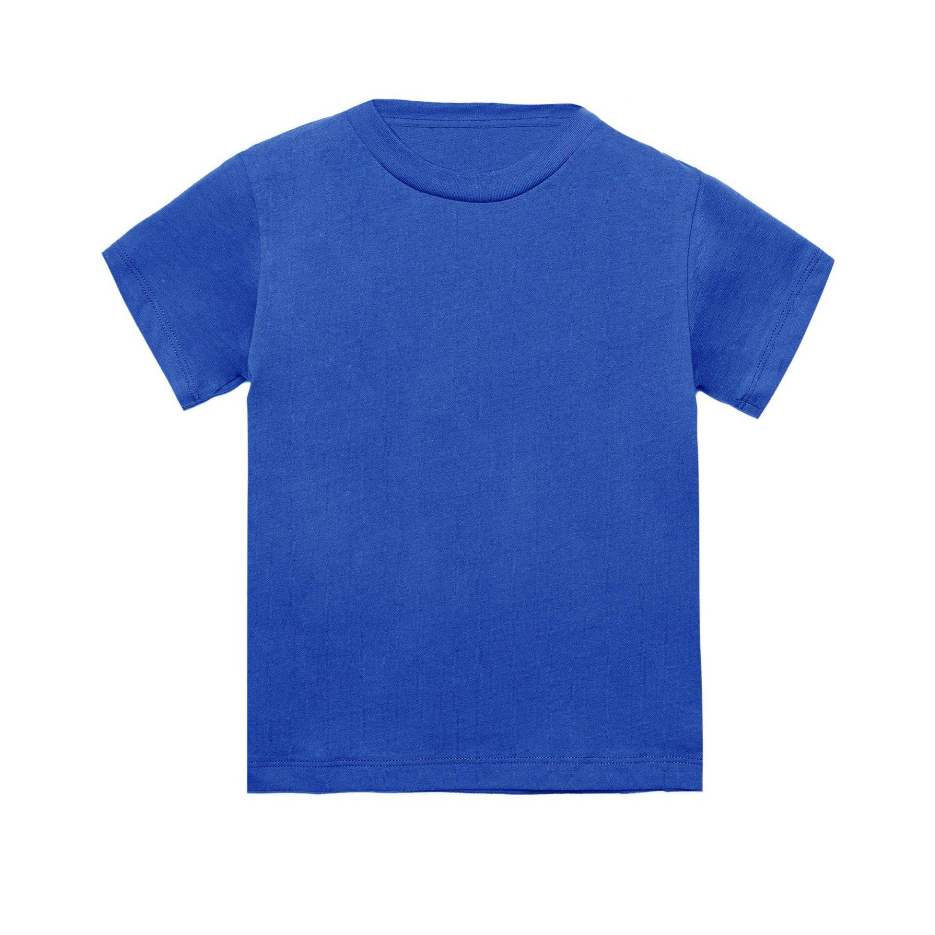 Klein Jersey Kurzarm Tshirt (2 Stückpackung) Jungen Königsblau 4A von Bella + Canvas