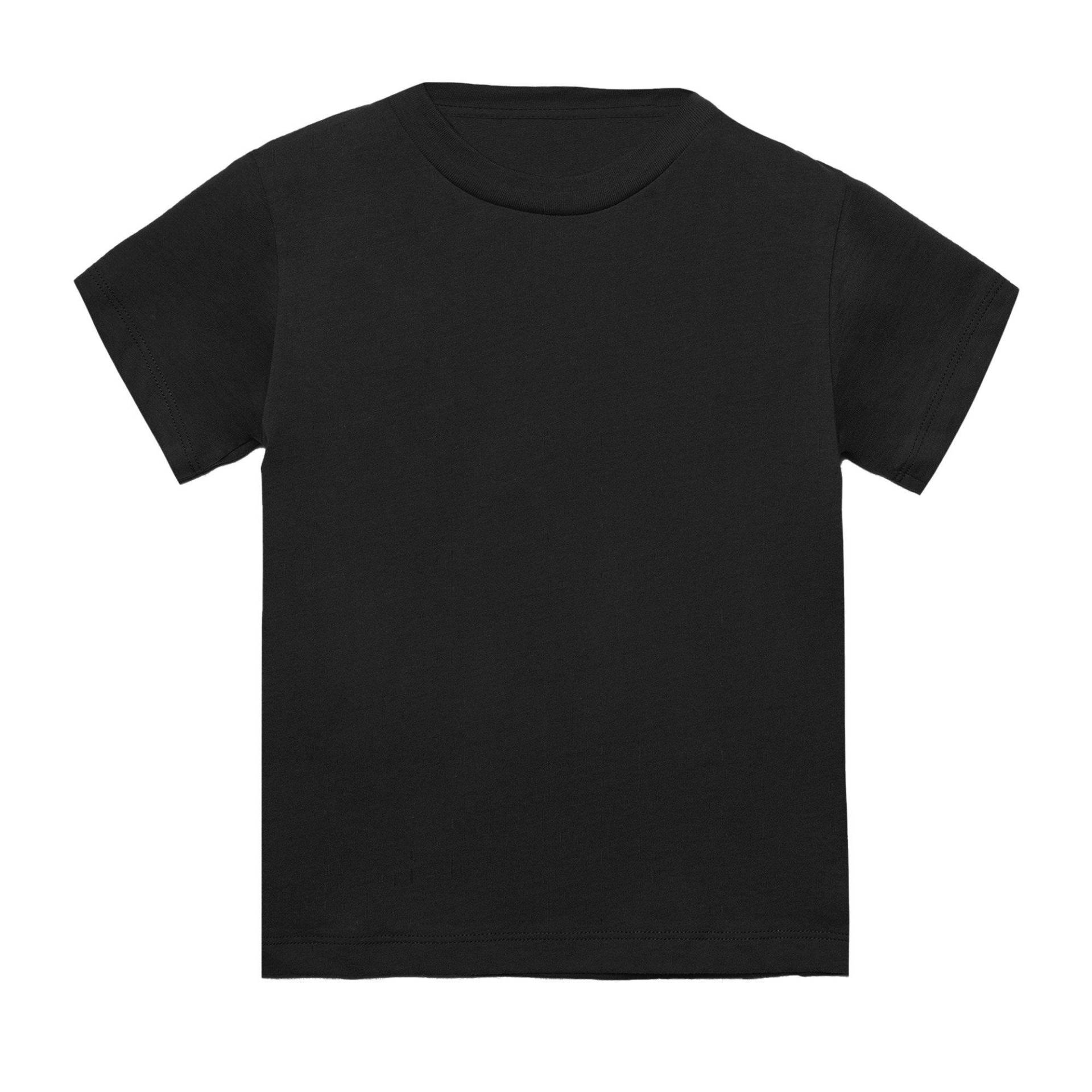Klein Jersey Kurzarm Tshirt (2 Stückpackung) Jungen Schwarz 4A von Bella + Canvas