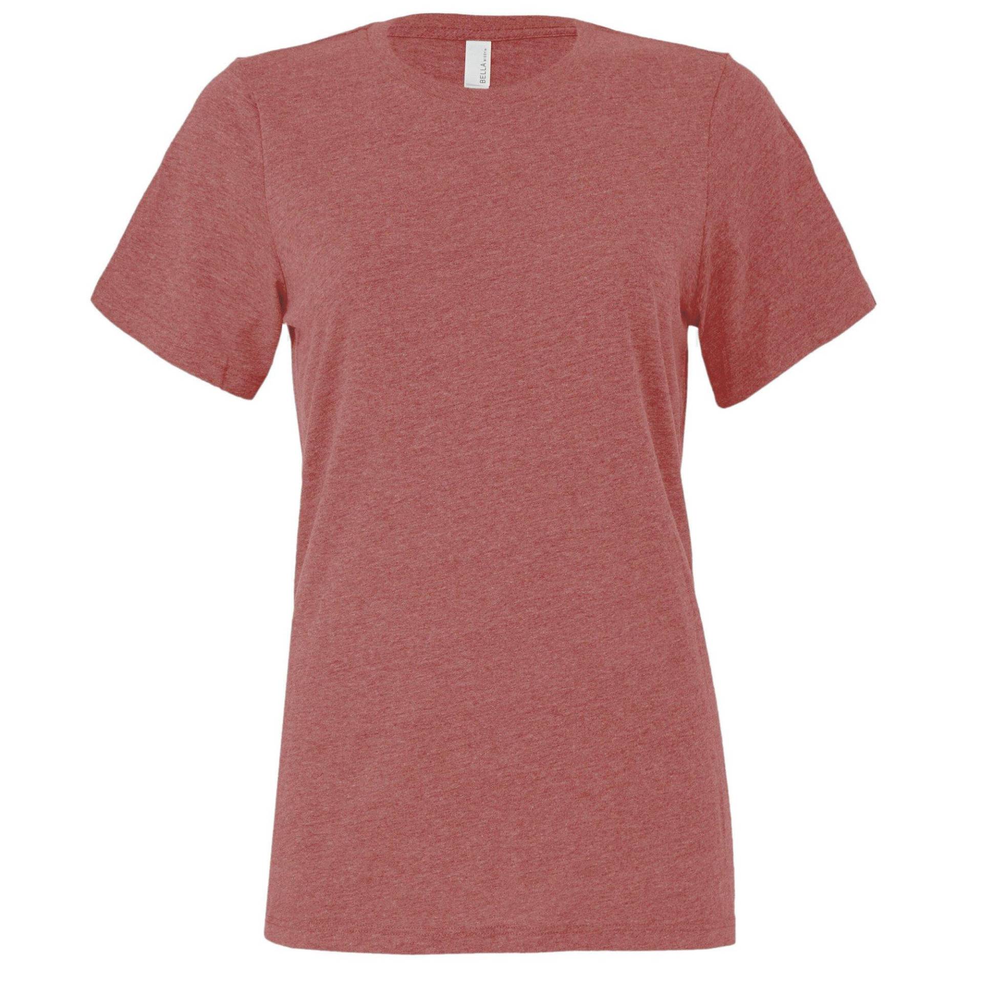 Tshirt Damen Lila L von Bella + Canvas