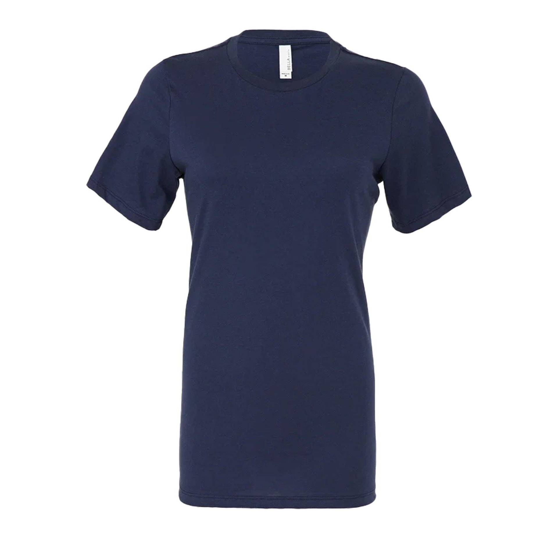 Tshirt Damen Marine S von Bella + Canvas