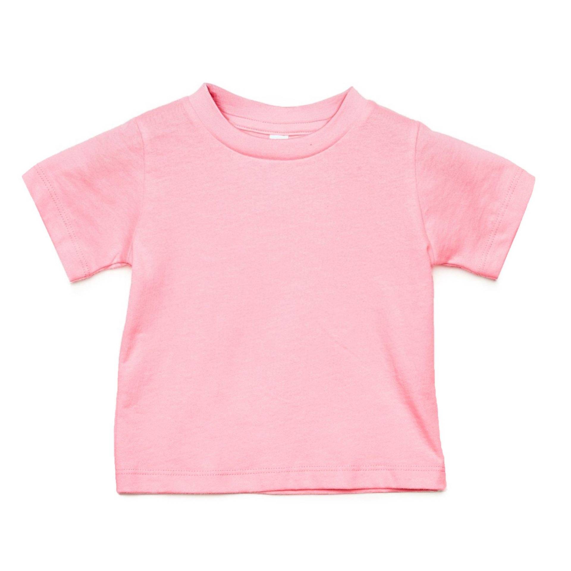 Tshirt Mädchen Pink 80 von Bella + Canvas