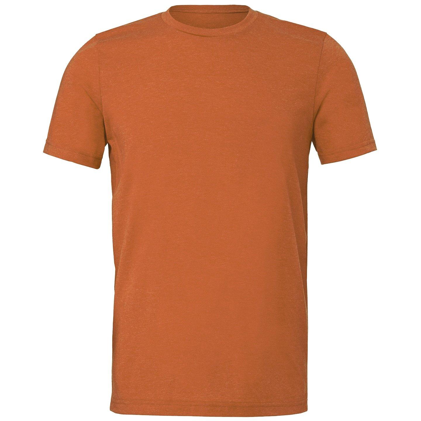 Tshirt Wildlederhaptik Damen Orange Bunt L von Bella + Canvas