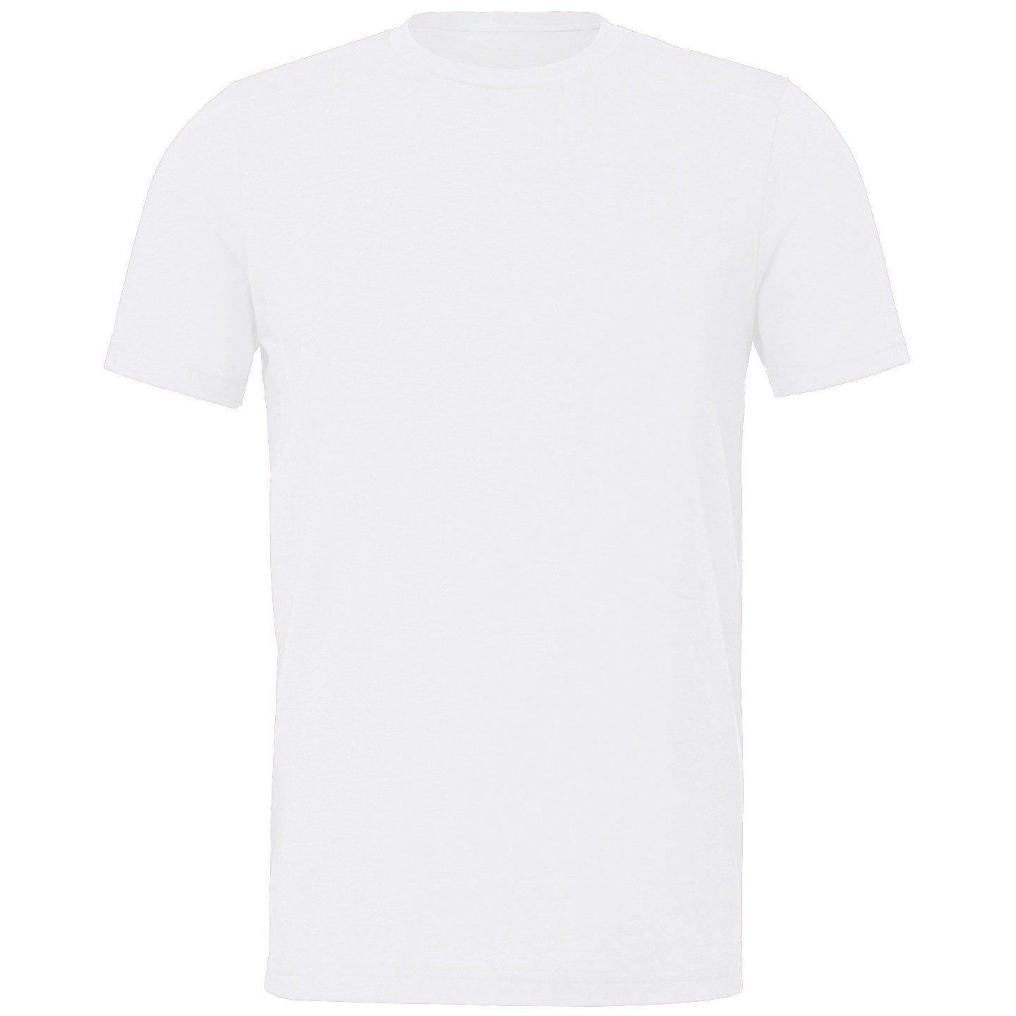 Tshirt Wildlederhaptik Damen Weiss L von Bella + Canvas