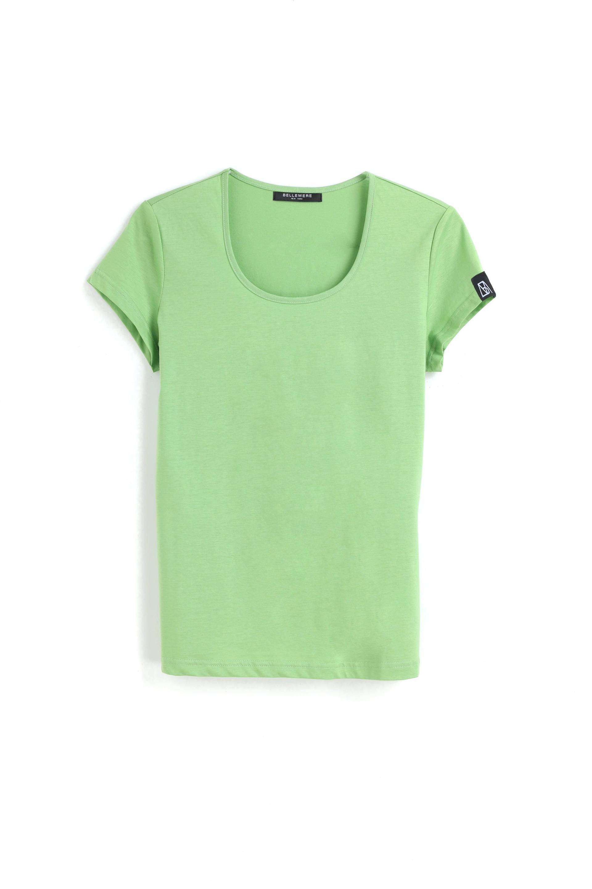 Posh Damen-baumwoll-top - 135g Damen Grün M von Bellemere New York