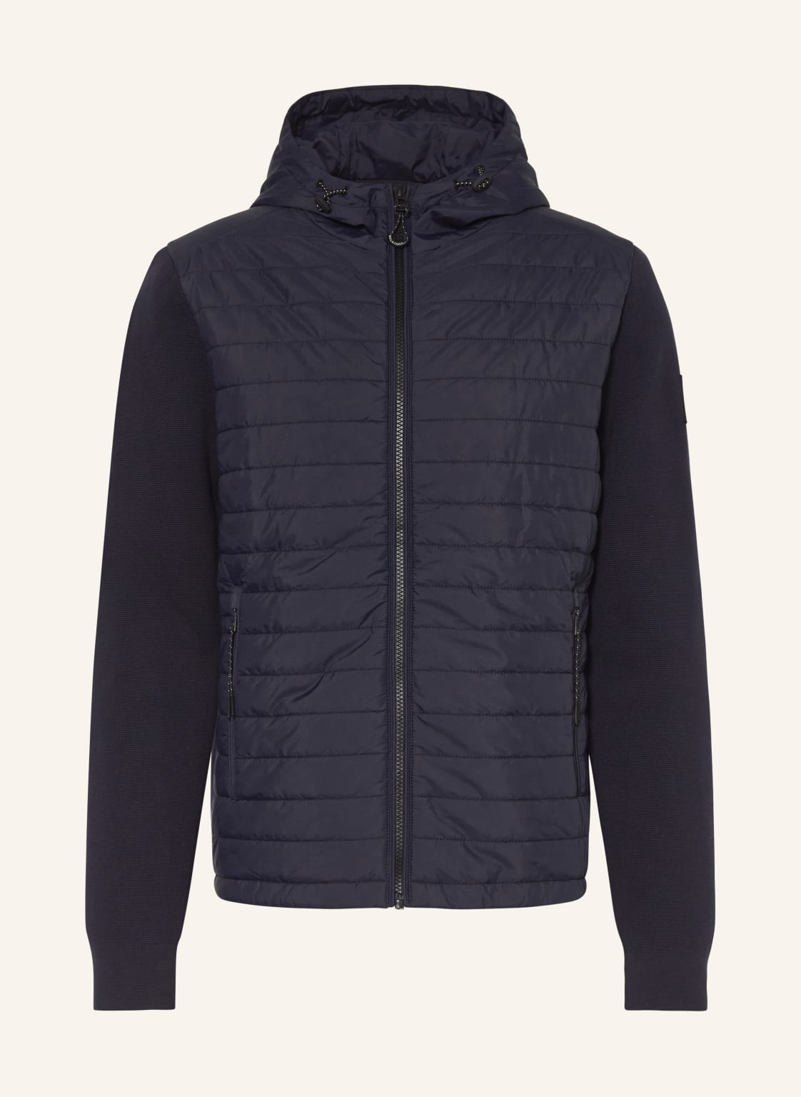 Belstaff Strickjacke Vert Im Materialmix blau von Belstaff