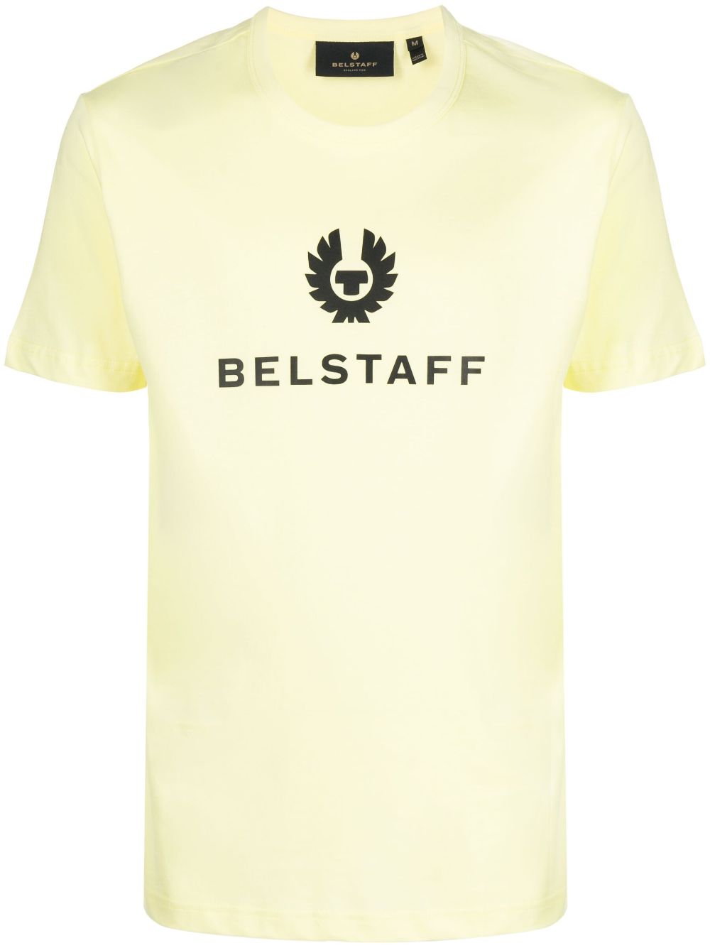 Belstaff logo-print cotton T-shirt - Yellow von Belstaff