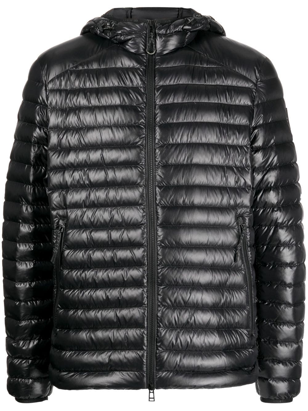 Belstaff padded hooded jacket - Black von Belstaff