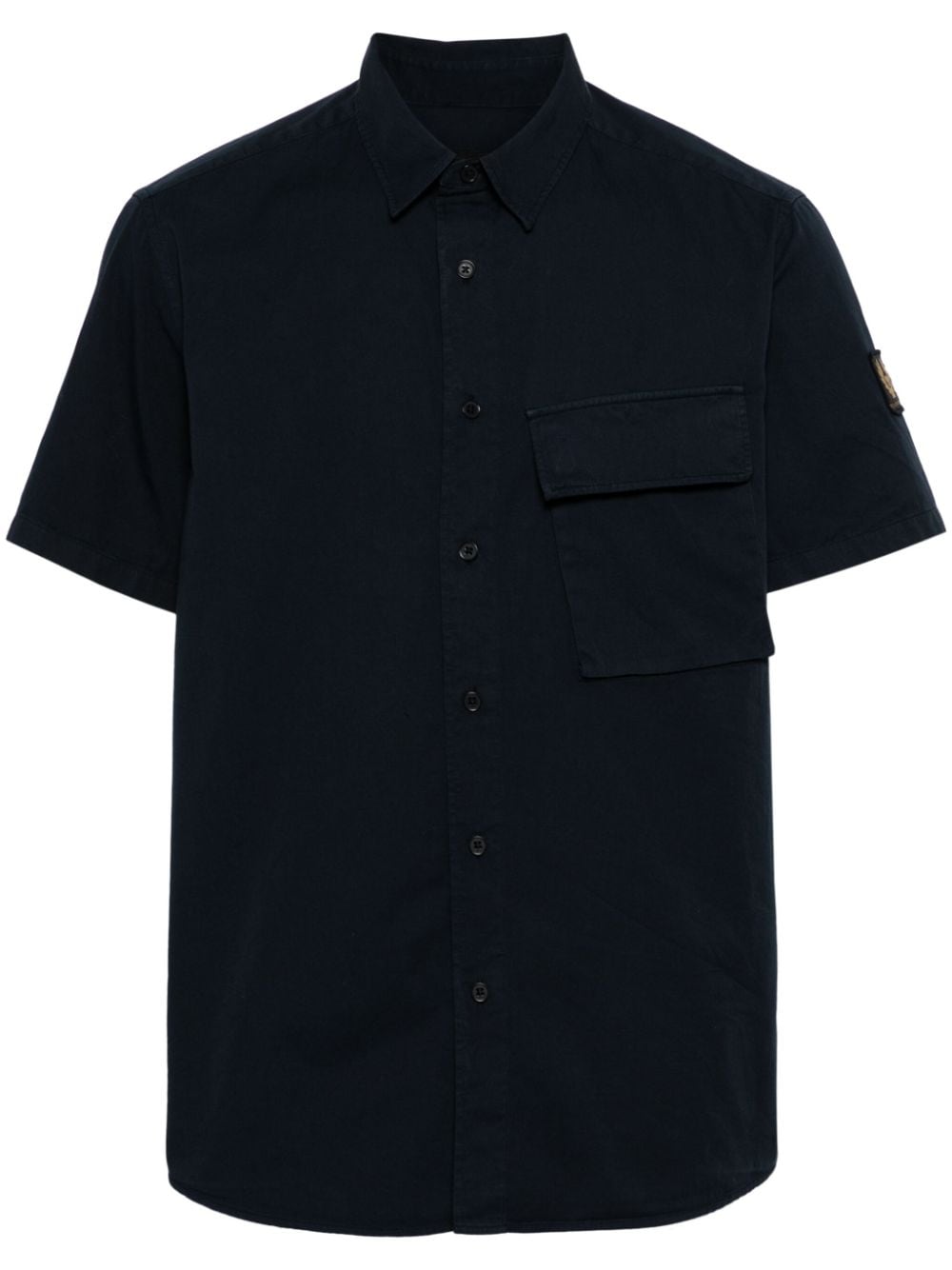 Belstaff short-sleeve cotton shirt - Blue von Belstaff