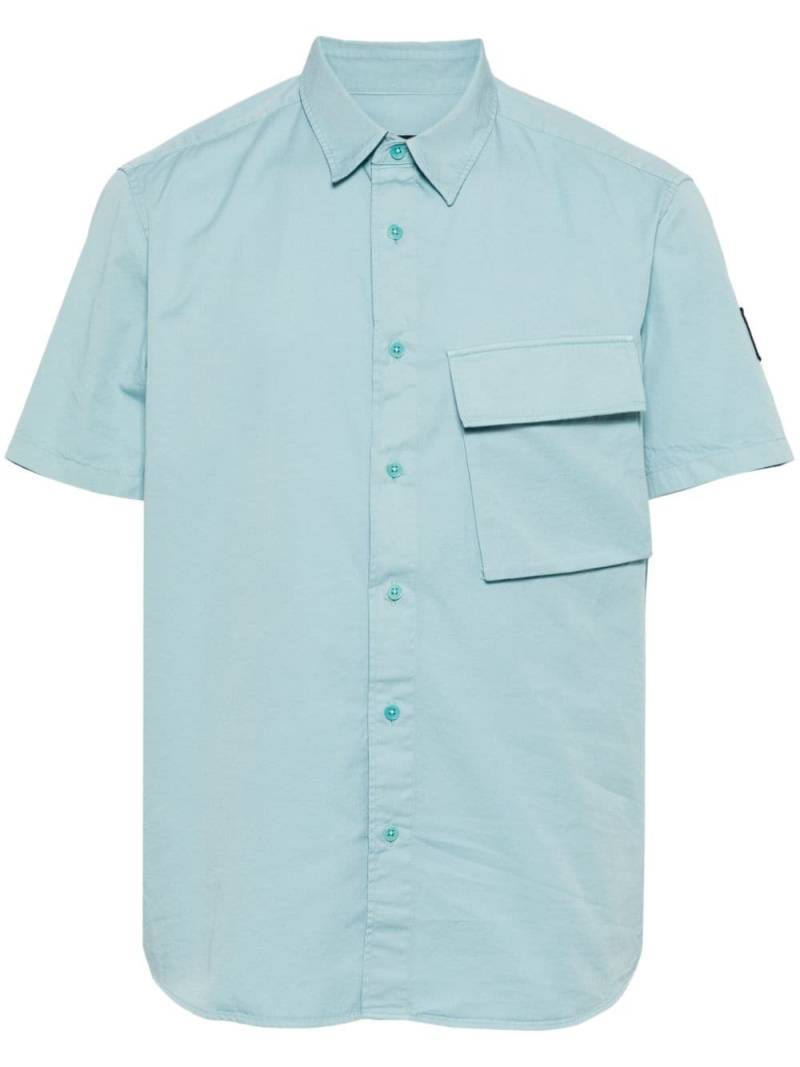 Belstaff short-sleeve cotton shirt - Blue von Belstaff