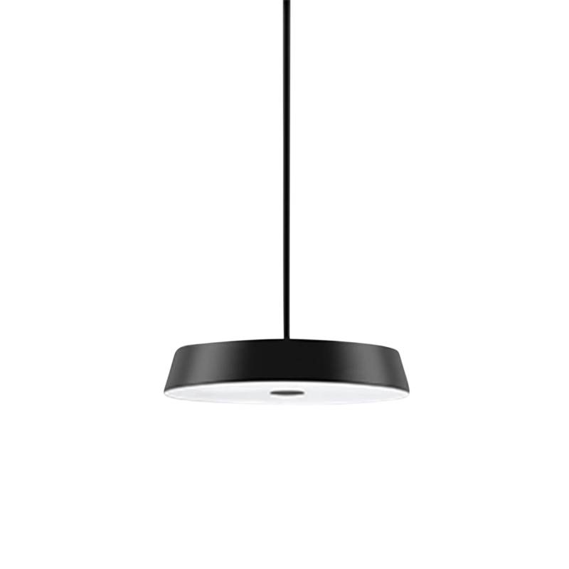 Koi Neo LED Pendelleuchte, Farbe schwarz, Lichtfarbe 3000 k - warmweiss, Betriebsart multisens, selbstregelnd, Länge 1 m von Belux