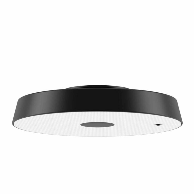Koi-S LED Deckenleuchte, Farbe schwarz, Lichtfarbe 3000 k - warmweiss, Betriebsart multisens, selbstregelnd von Belux