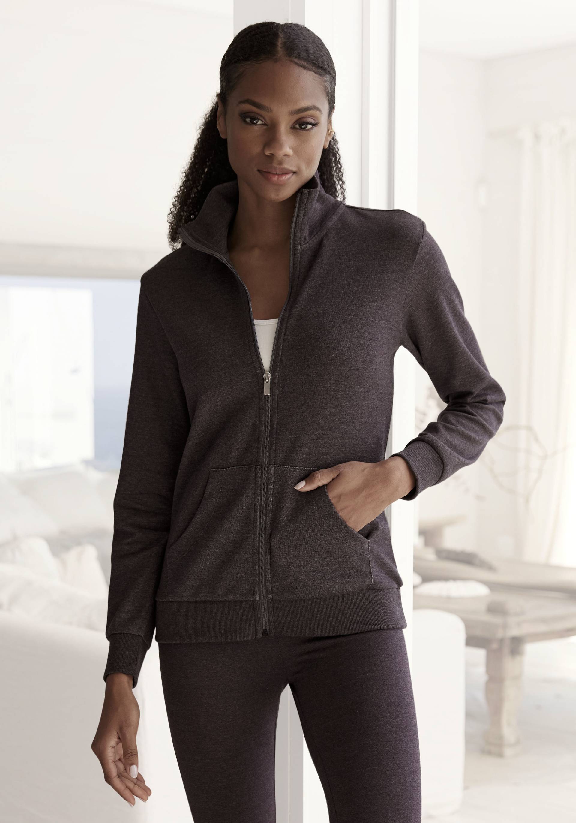 Bench. Loungewear Sweatjacke »- Loungejacke« von Bench. Loungewear