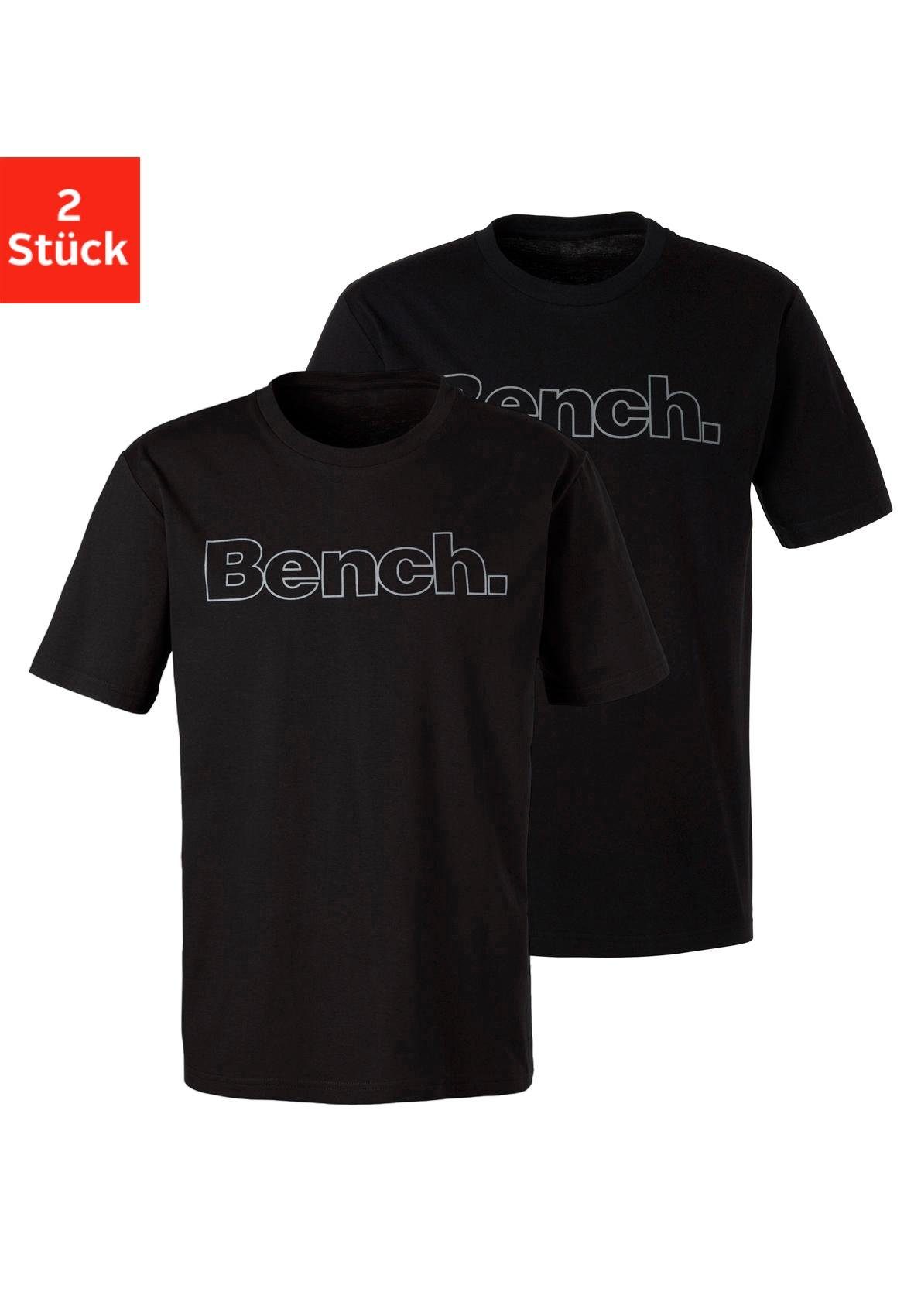 Bench. Loungewear T-Shirt, (2 tlg.) von Bench. Loungewear