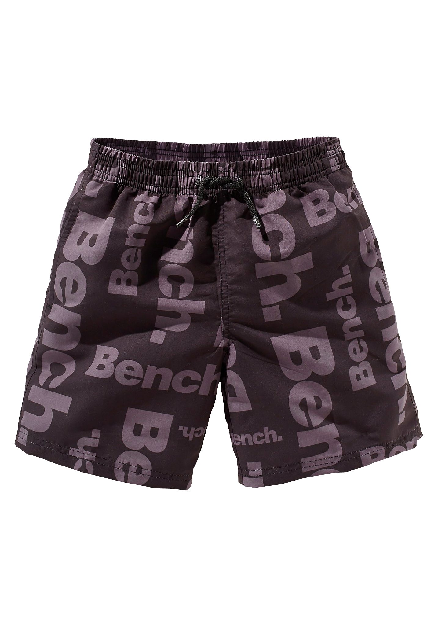 Bench. Badeshorts, mit allover Logodruck Bench. Badeshorts, mit allover Logodruck von Bench.