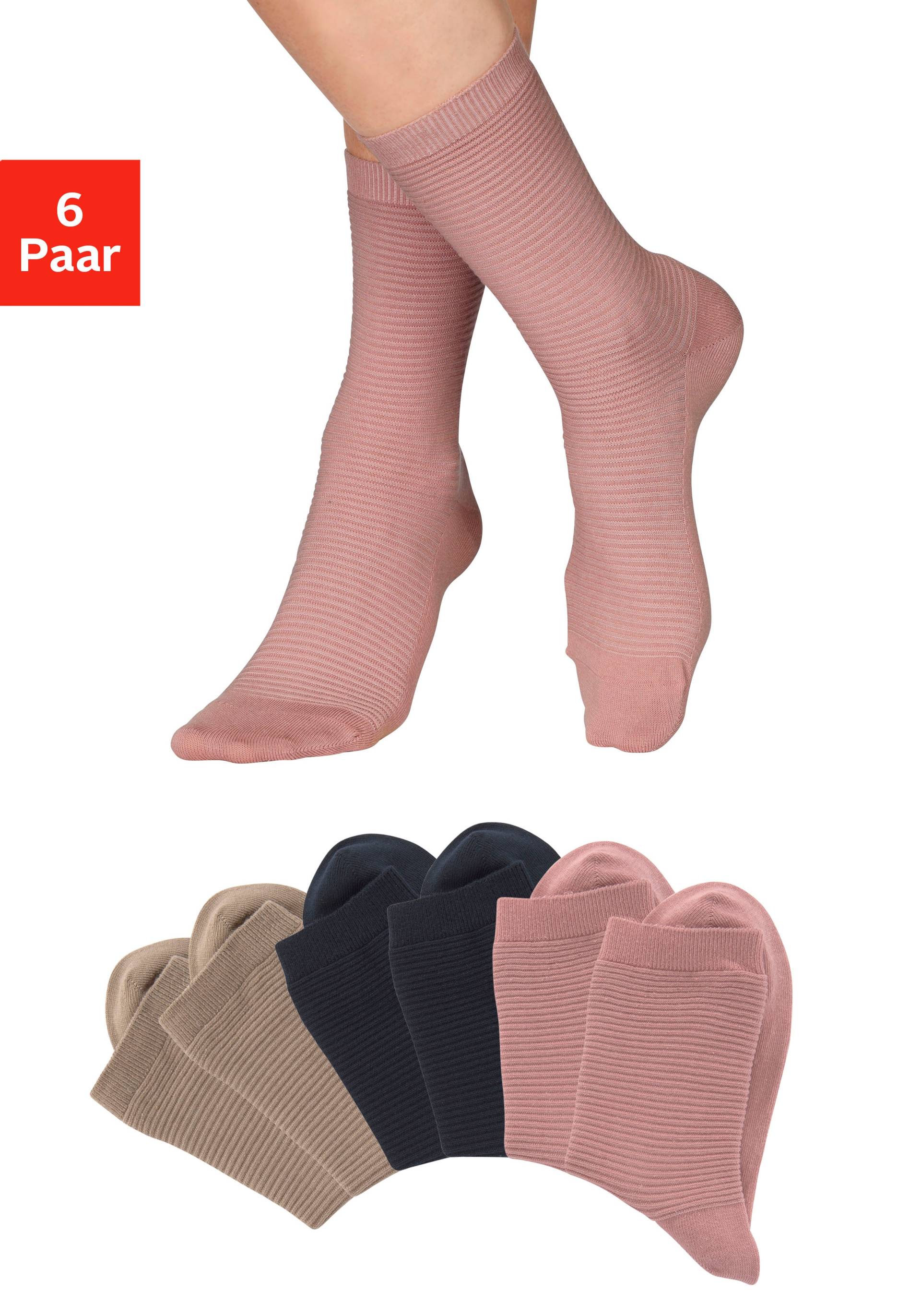 Bench. Basicsocken, (6 Paar) von Bench.