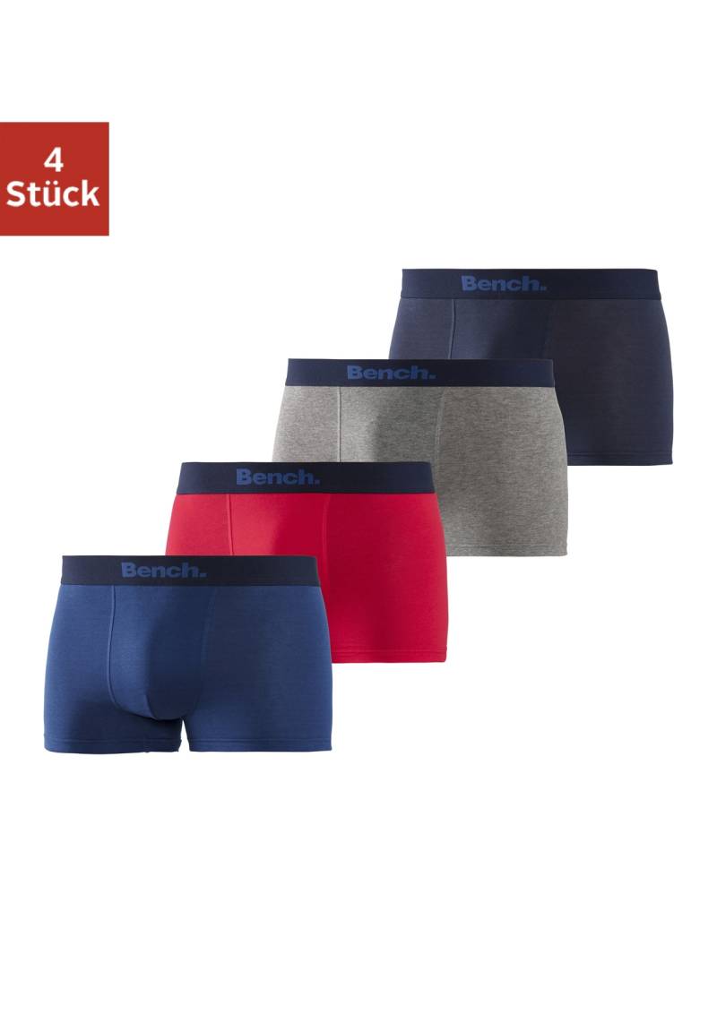 Bench. Boxer »Boxershorts für Herren«, (Packung, 4 St.), aus Baumwoll-Mix von Bench.
