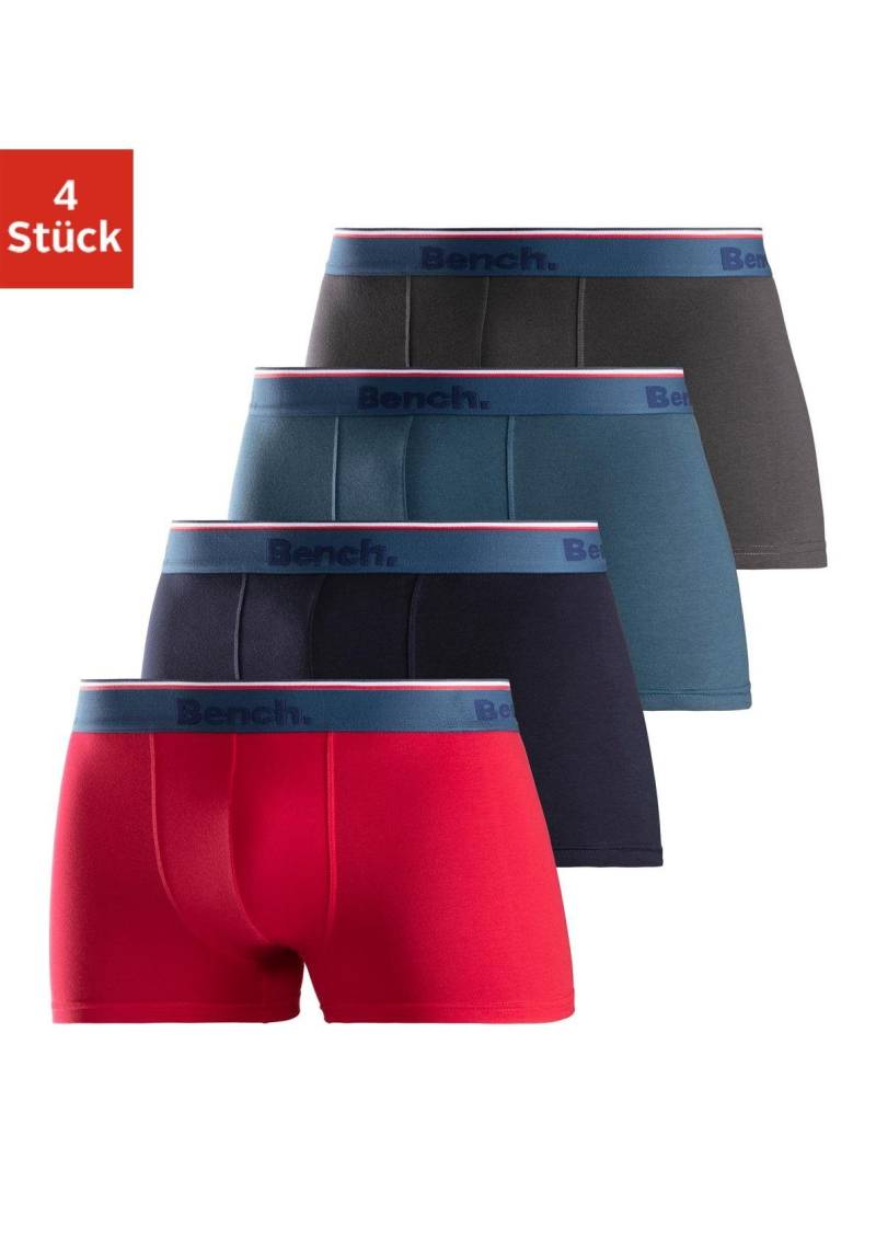 Bench. Boxer »Boxershorts für Herren«, (Packung, 4 St.), Unterhosen aus Baumwoll-Mix von Bench.