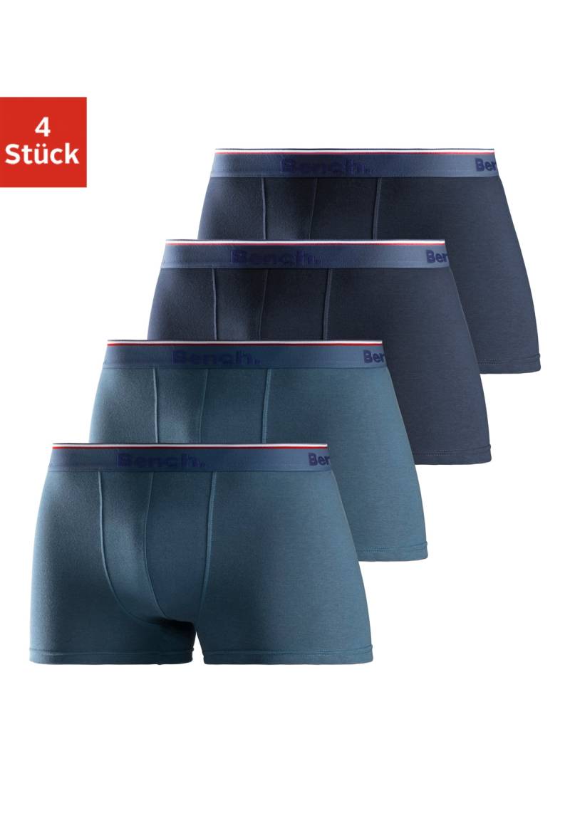 Bench. Boxer »Boxershorts für Herren«, (Packung, 4 St.), Unterhosen aus Baumwoll-Mix von Bench.