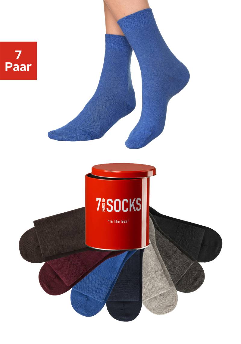 Bench. Businesssocken, (Dose, 7 Paar) von Bench.