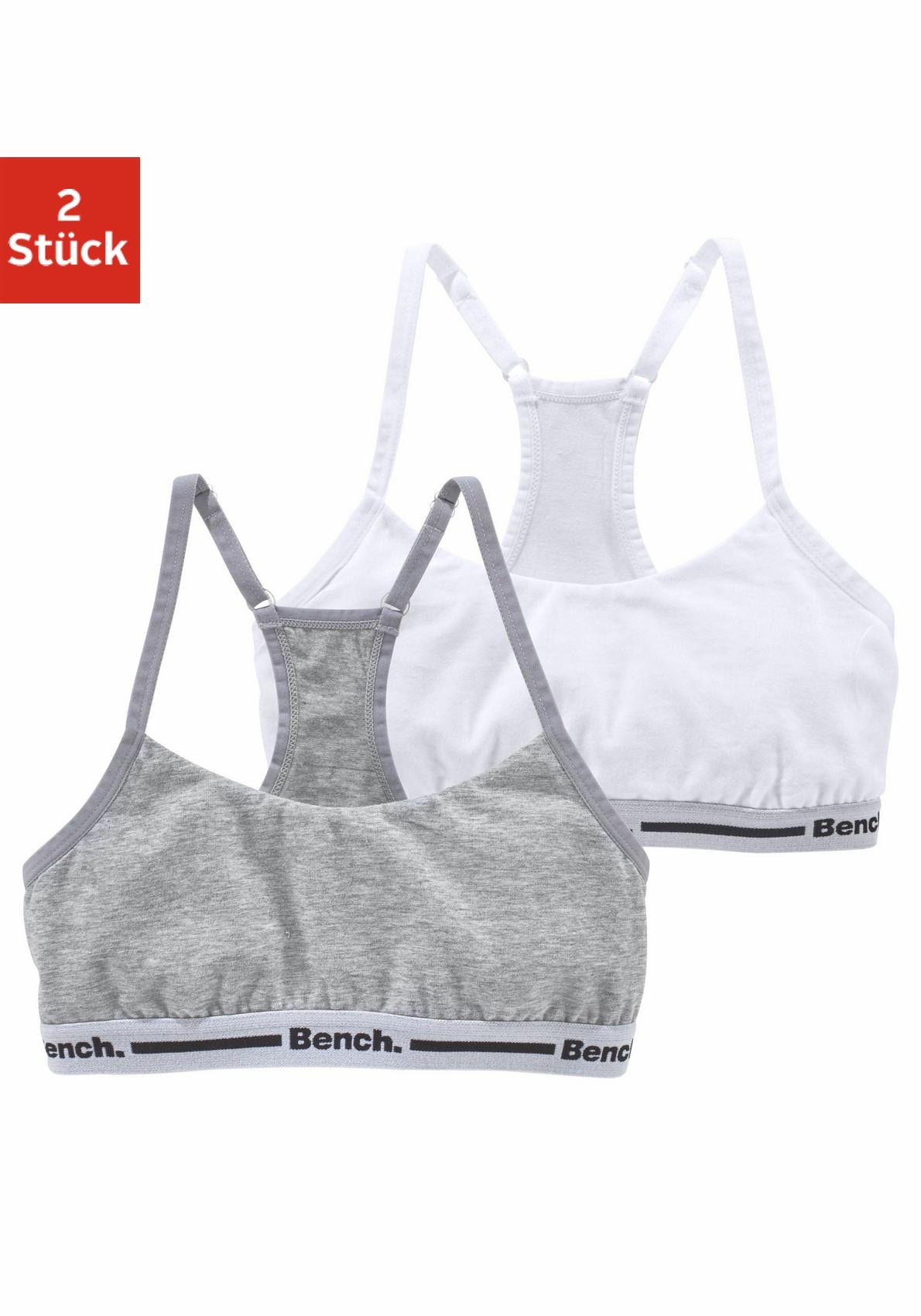 Bench. Bustier, (Packung, 2 tlg.), Mädchen - verstellbarer Ringerrücken von Bench.