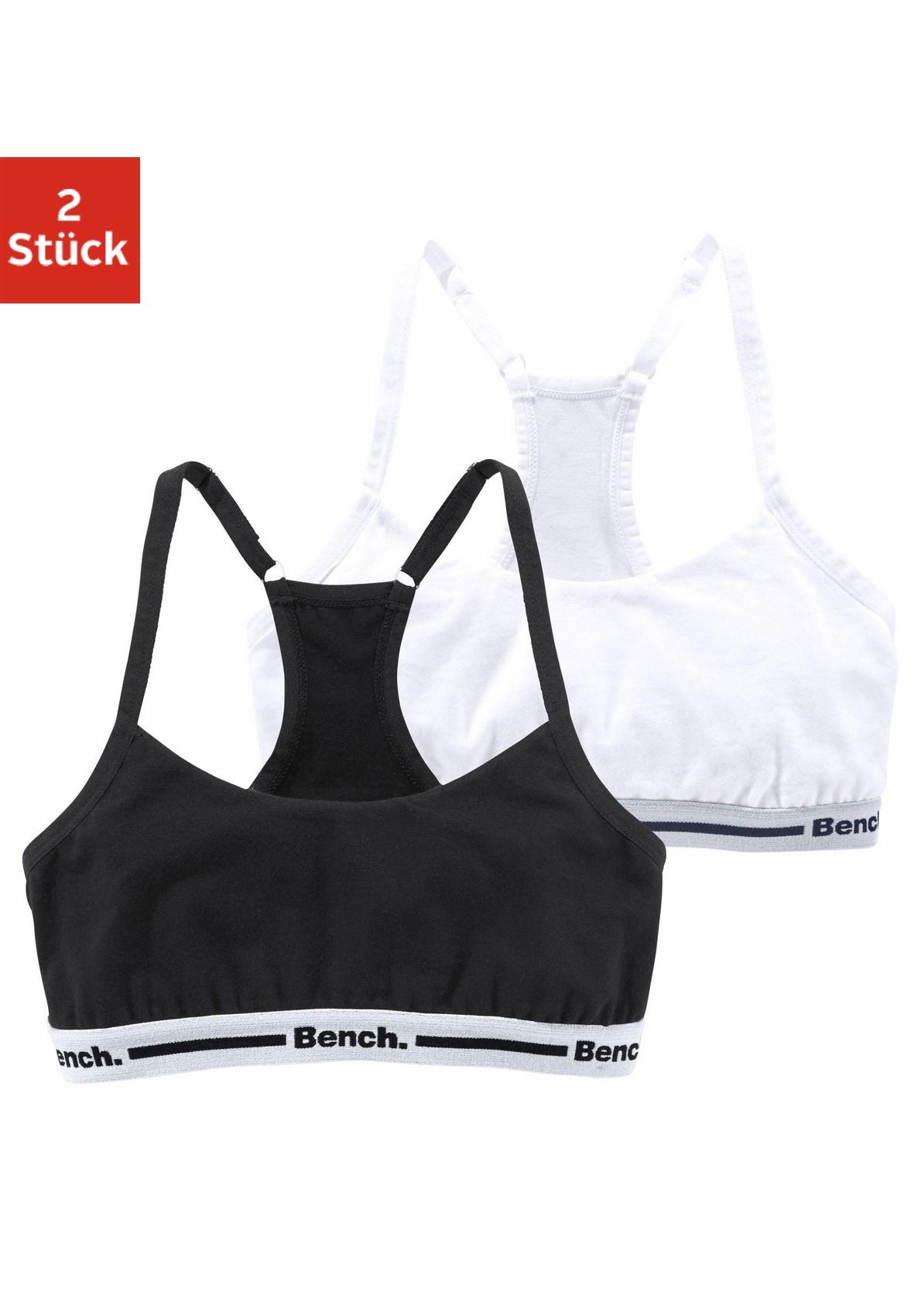 Bench. Bustier, (Packung, 2 tlg.), Mädchen - verstellbarer Ringerrücken von Bench.