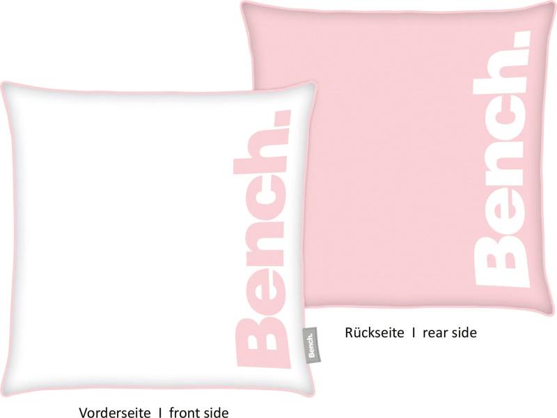 Bench. Dekokissen »Bench«, Kissenhülle mit Wendemotiv und Rundum-Paspel von Bench.