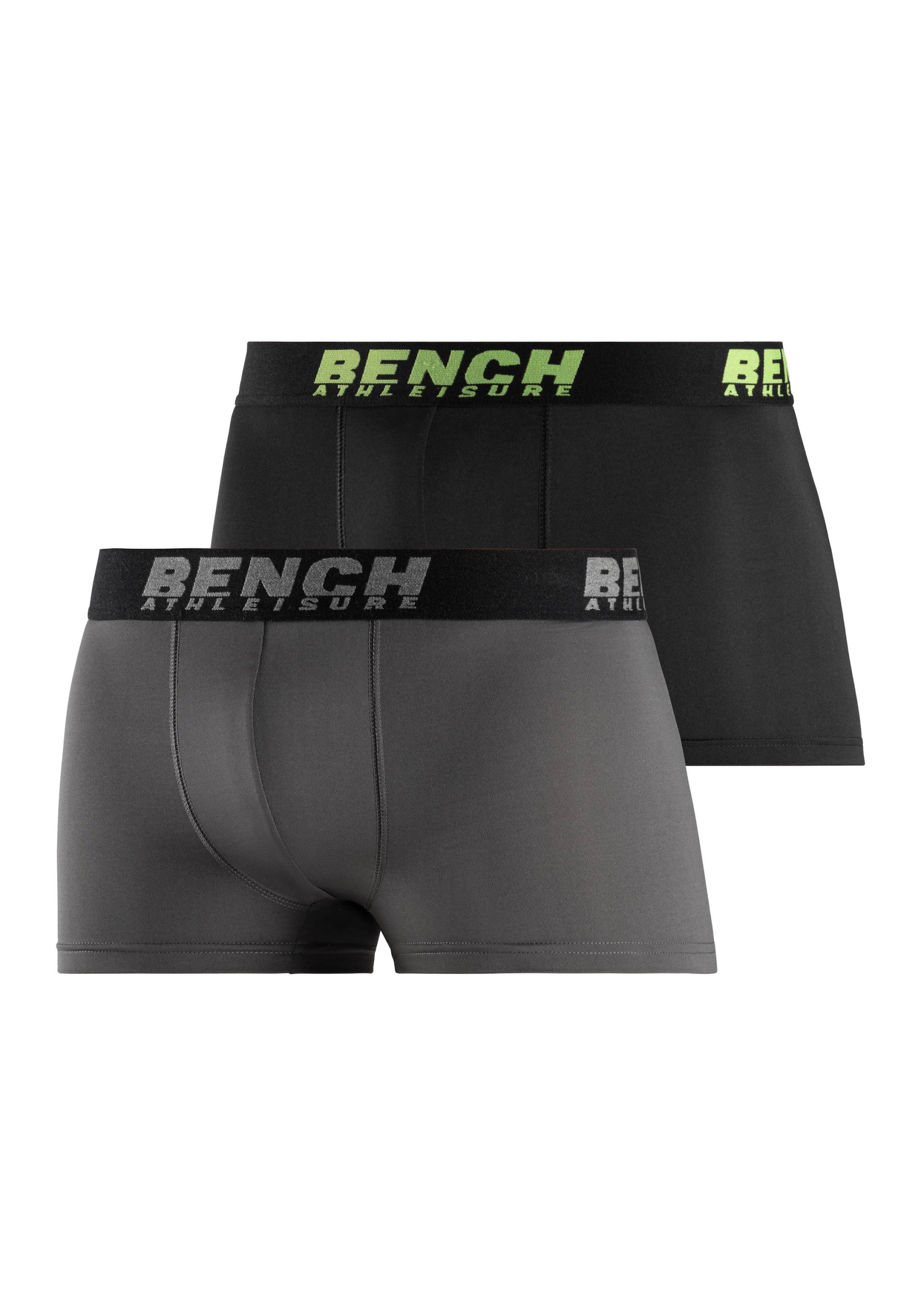 Bench. Funktionsboxer, (Packung, 2 St.), sportive Optik aus Microfaser-Qualität von Bench.