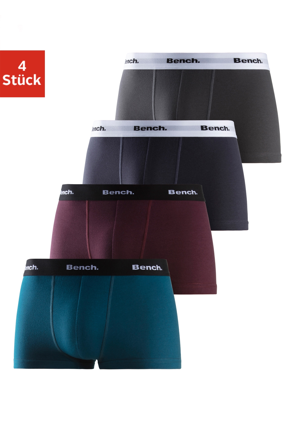 Bench. Boxershorts, (Packung, 4 St.) von Bench.