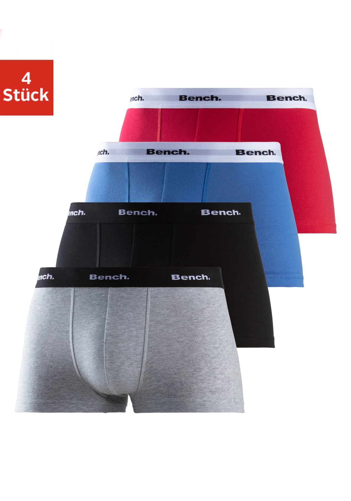 Bench. Boxershorts, (Packung, 4 St.) von Bench.