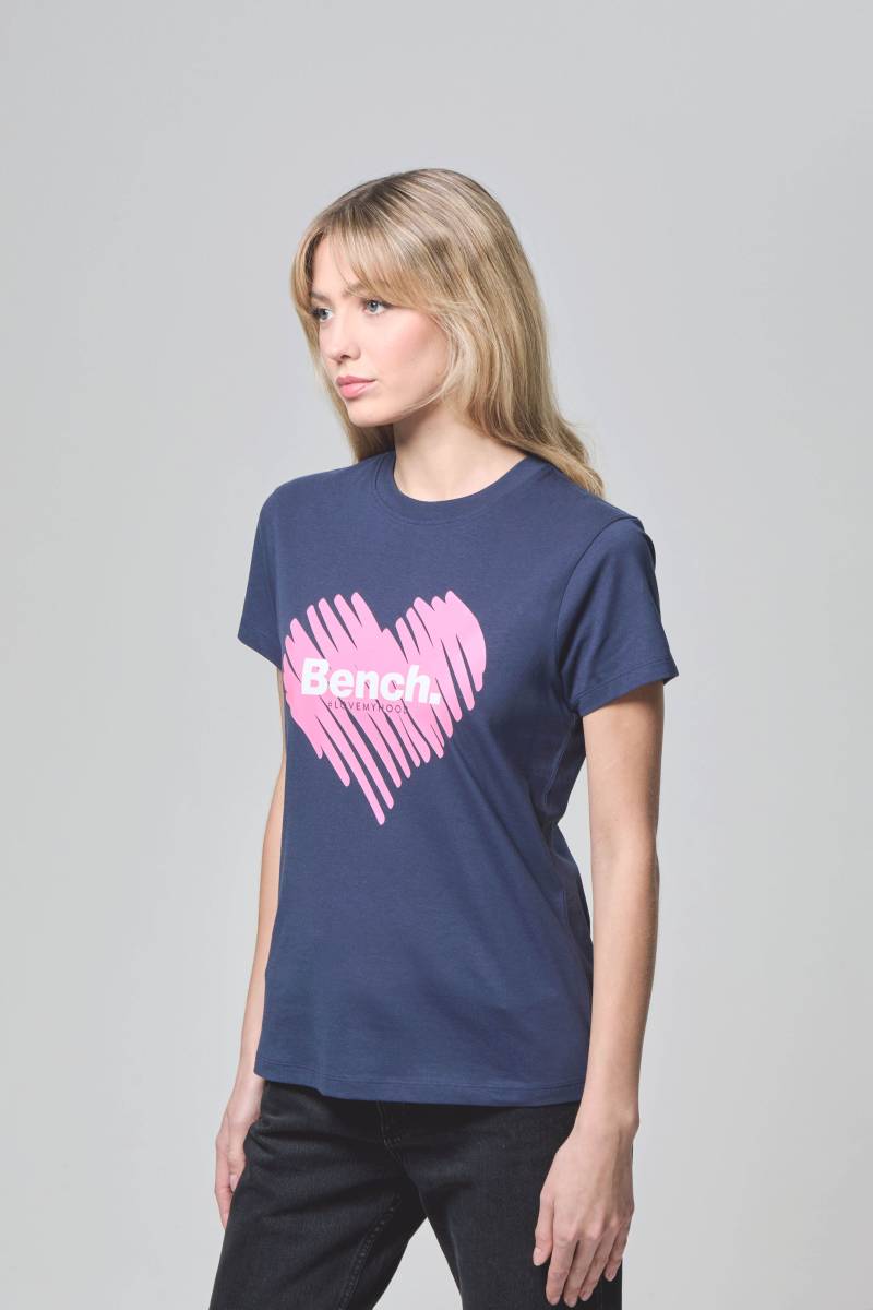 Bench. Rundhalsshirt »MIAO« von Bench.