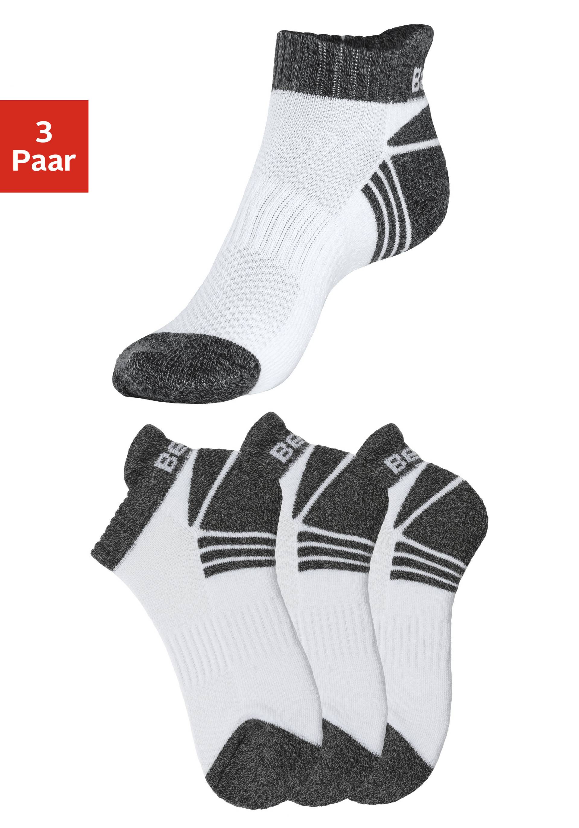 Bench. Sneakersocken, (3 Paar) von Bench.