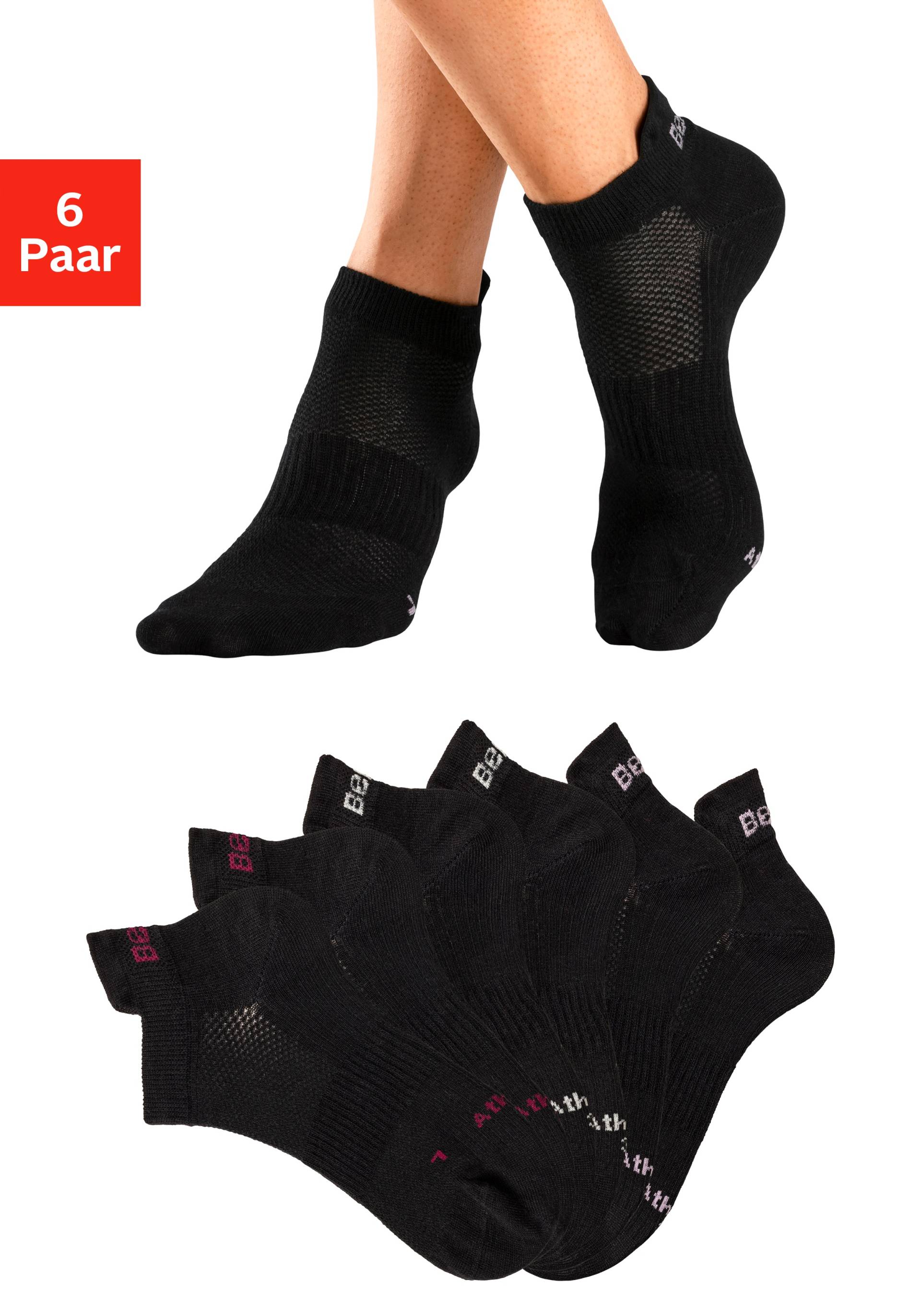 Bench. Sneakersocken, (6 Paar) von Bench.