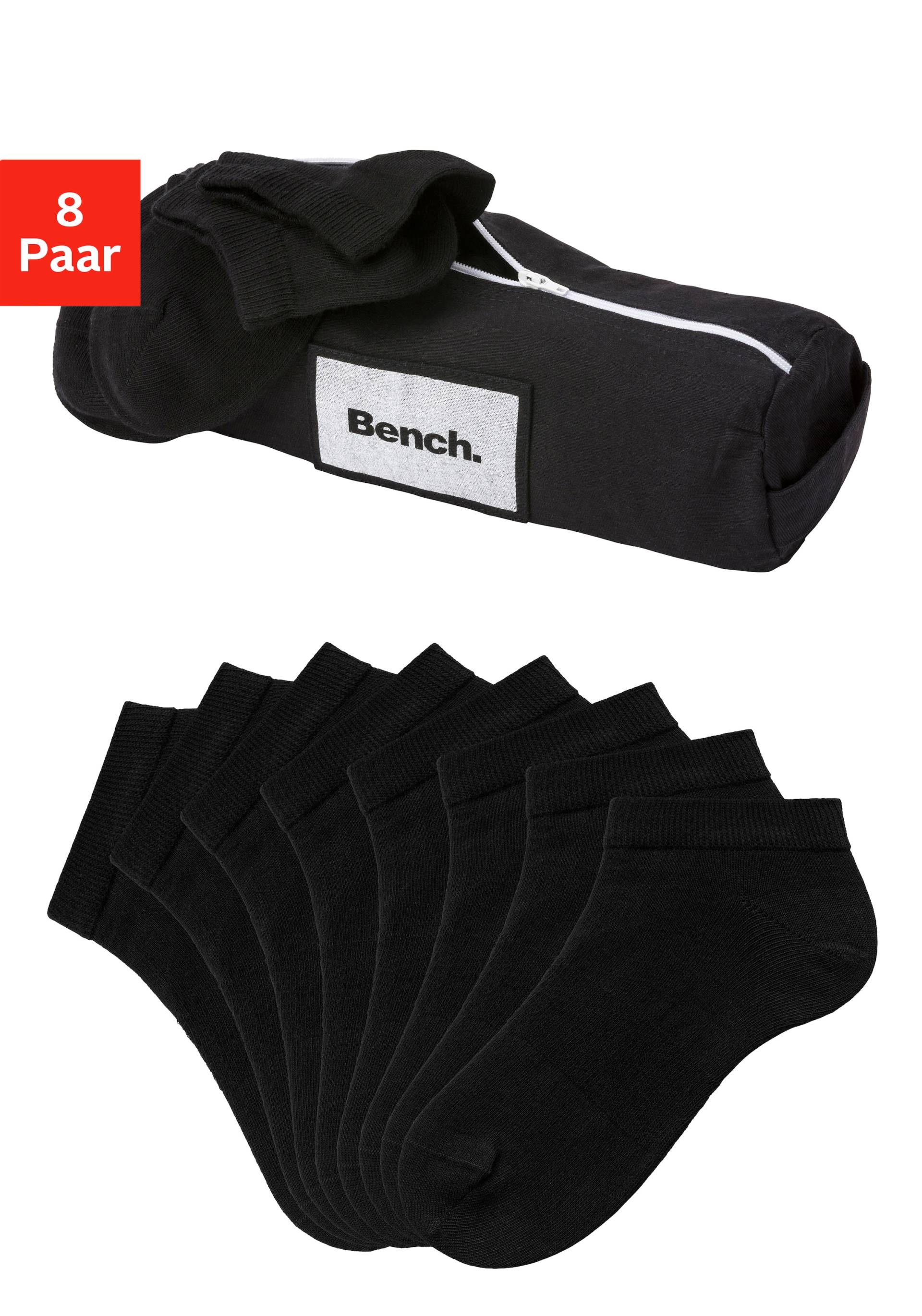 Bench. Sneakersocken, (Federtasche, 8 Paar) von Bench.