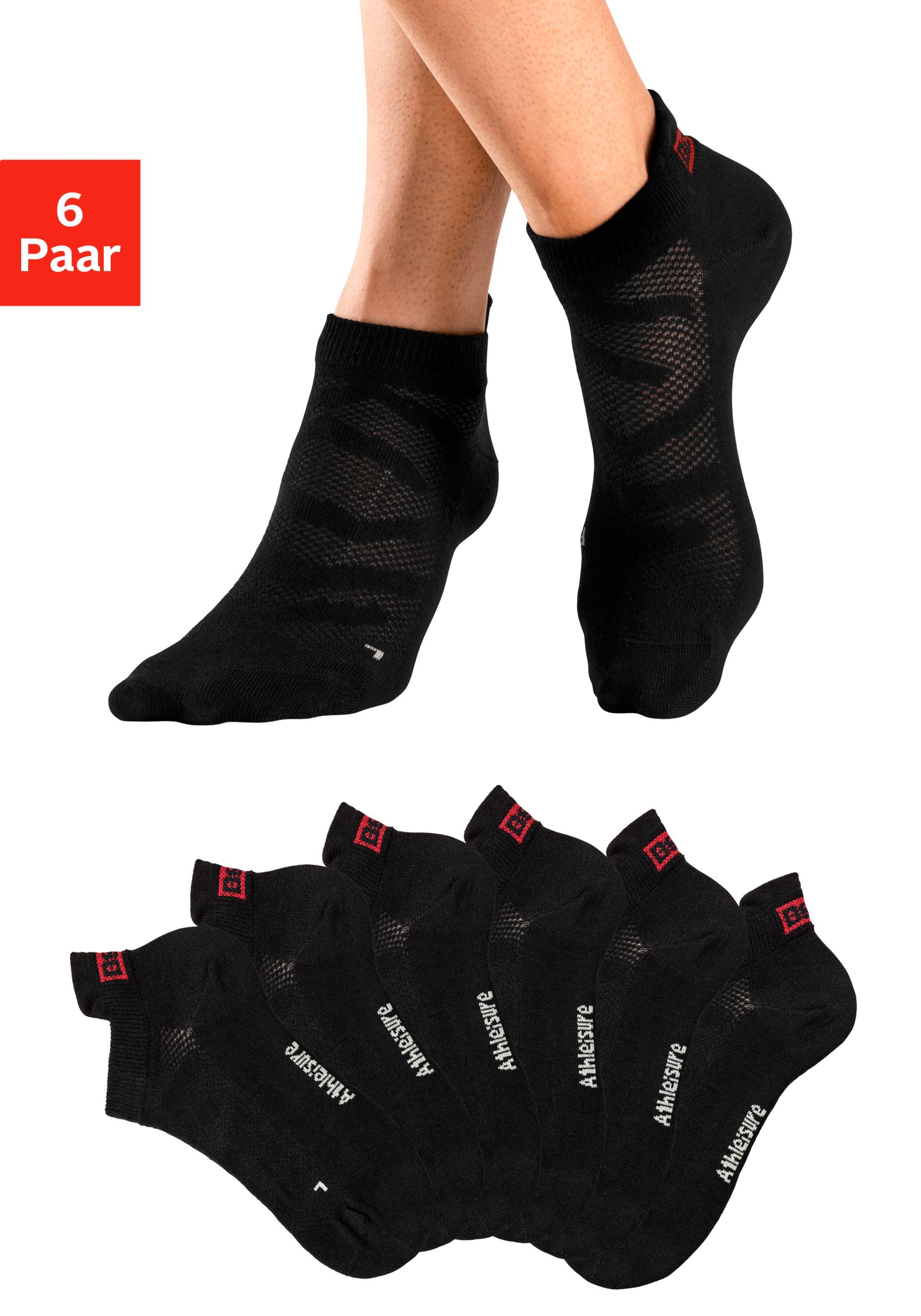 Bench. Sneakersocken, (Set, 6 Paar) von Bench.