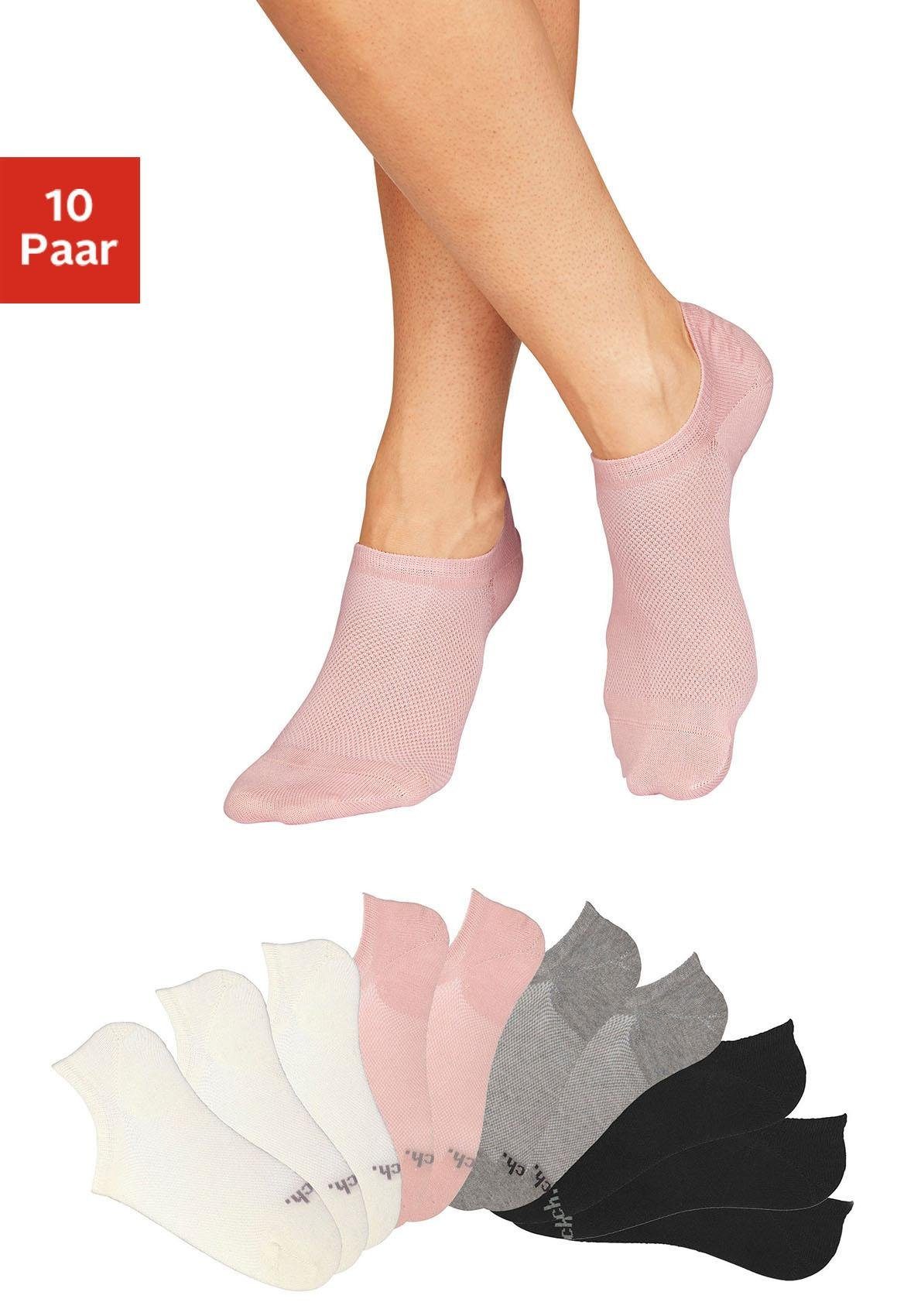 Bench. Sneakersocken, (Set, 10 Paar) von Bench.