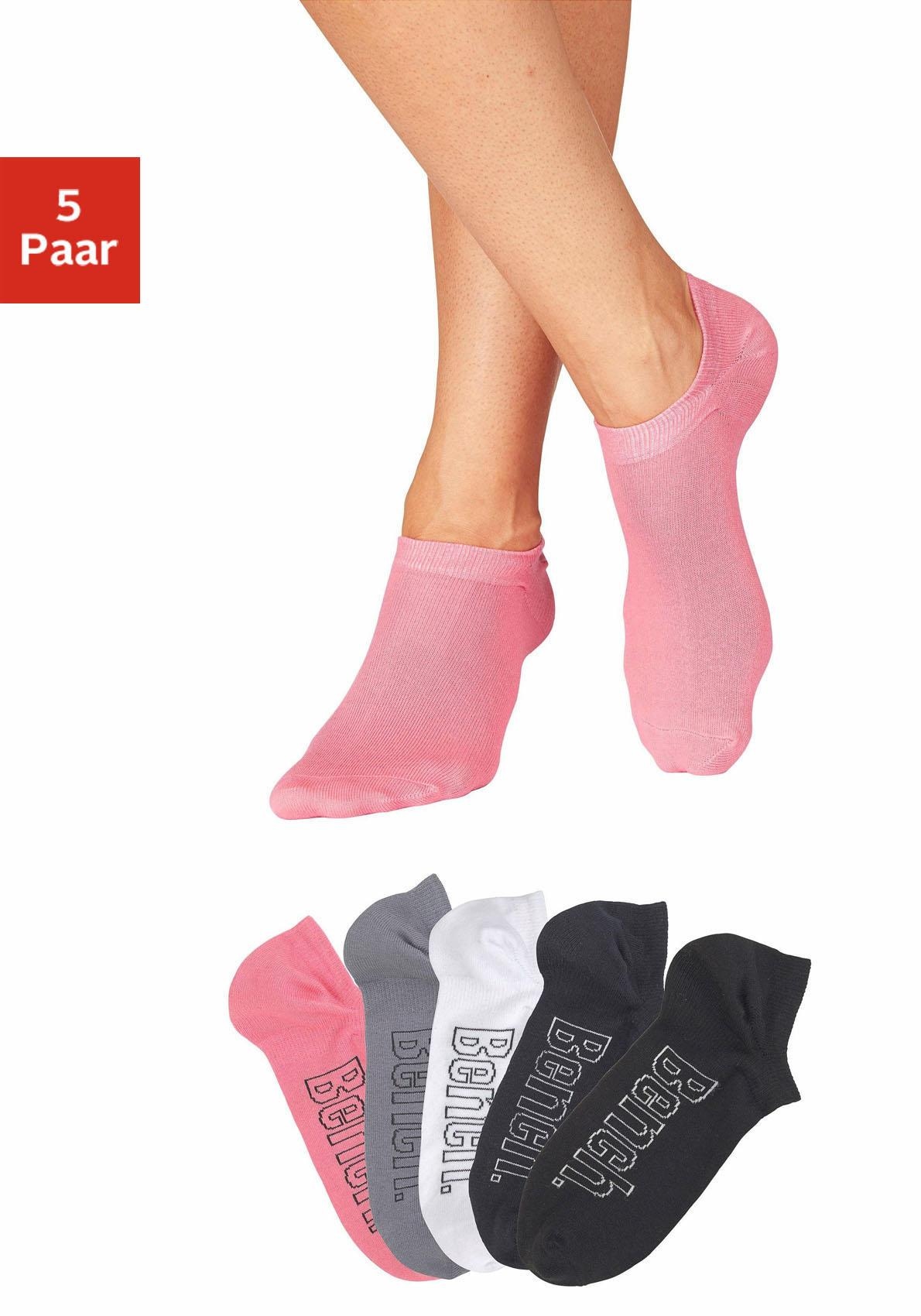 Bench. Sneakersocken, (Set, 5 Paar)